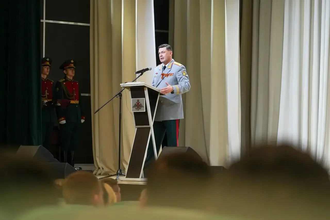 🎖️В Краснодарском высшем военном училище имени генерала армии С. М. Штеменко прошло торжественное ме