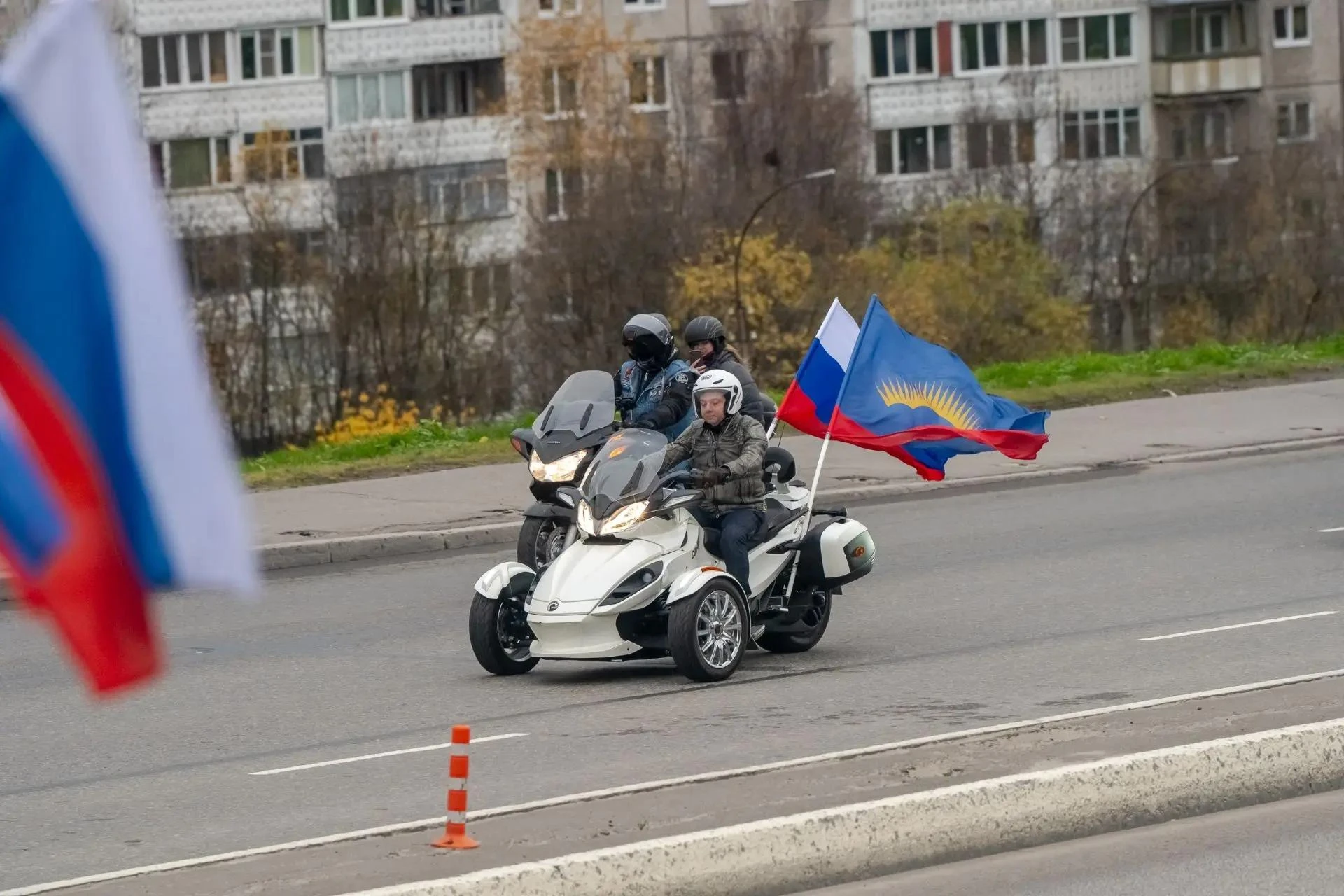 Мотосезон в Мурманске считать закрытым.