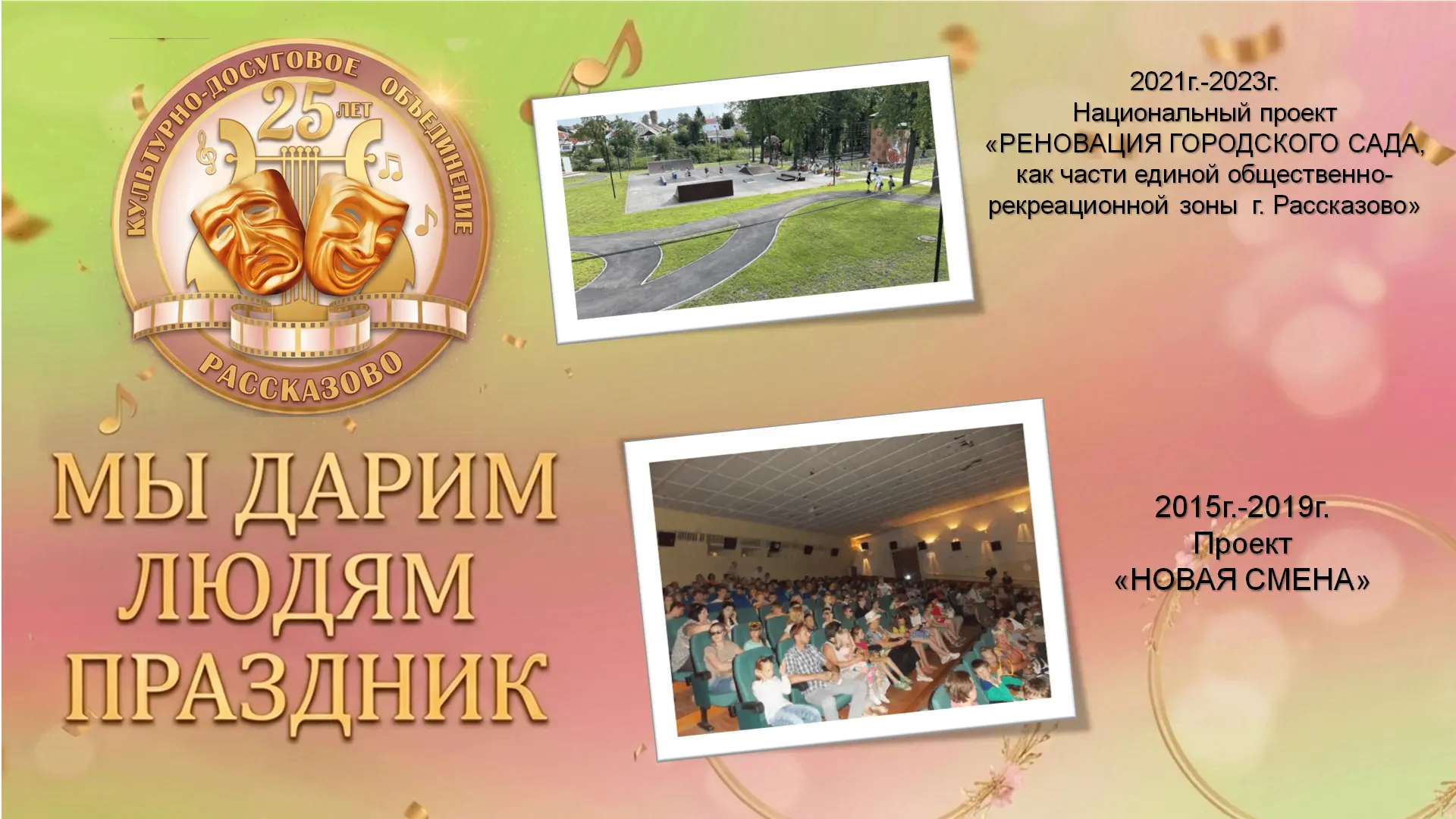СЕРЕБРЯНЫЙ ЮБИЛЕЙ МБУ КДО: ТОП-25 ЯРКИХ СОБЫТИЙ