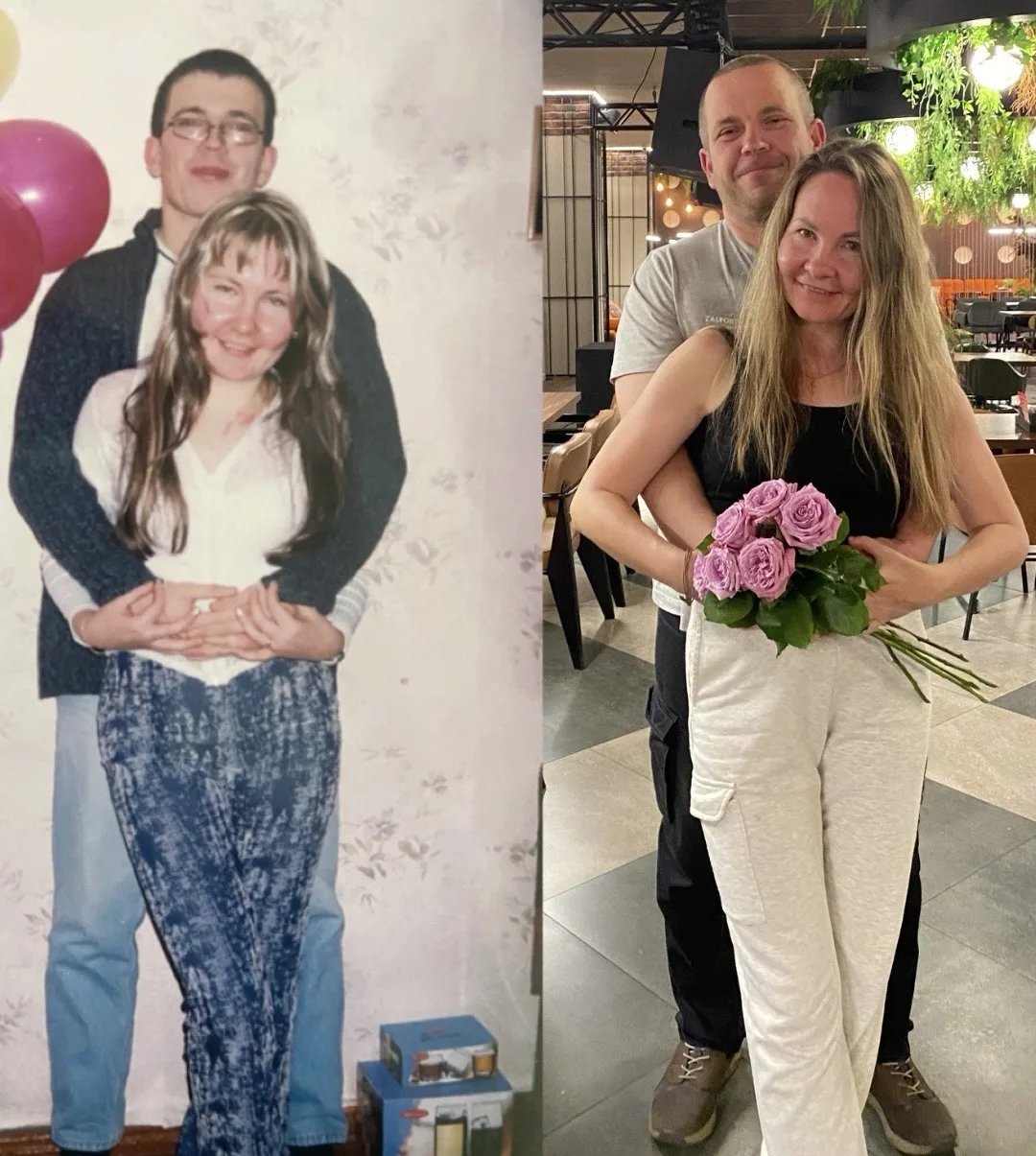 Разница между фотками 24 года! Сильно изменились?