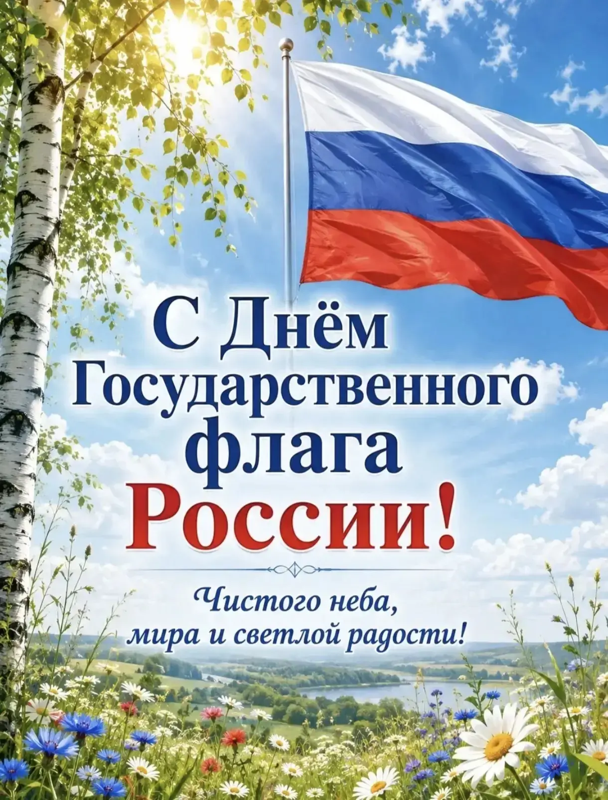 🇷🇺 22 августа наша страна отмечает День Государственного флага Российской Федерации. ...