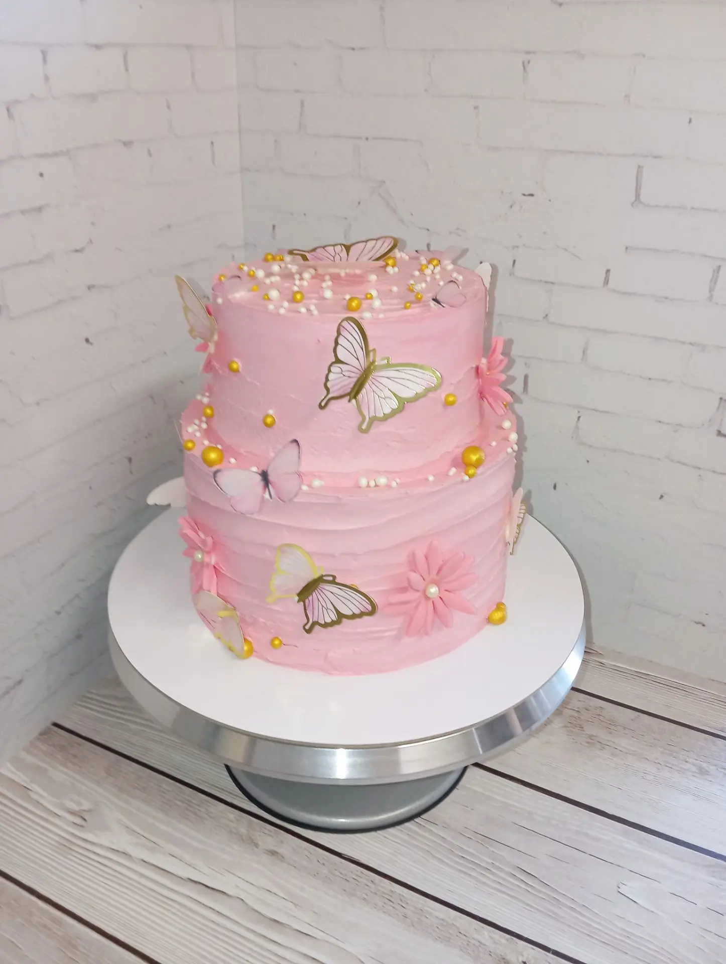 Торт Фруктовый банан клубника 🎂