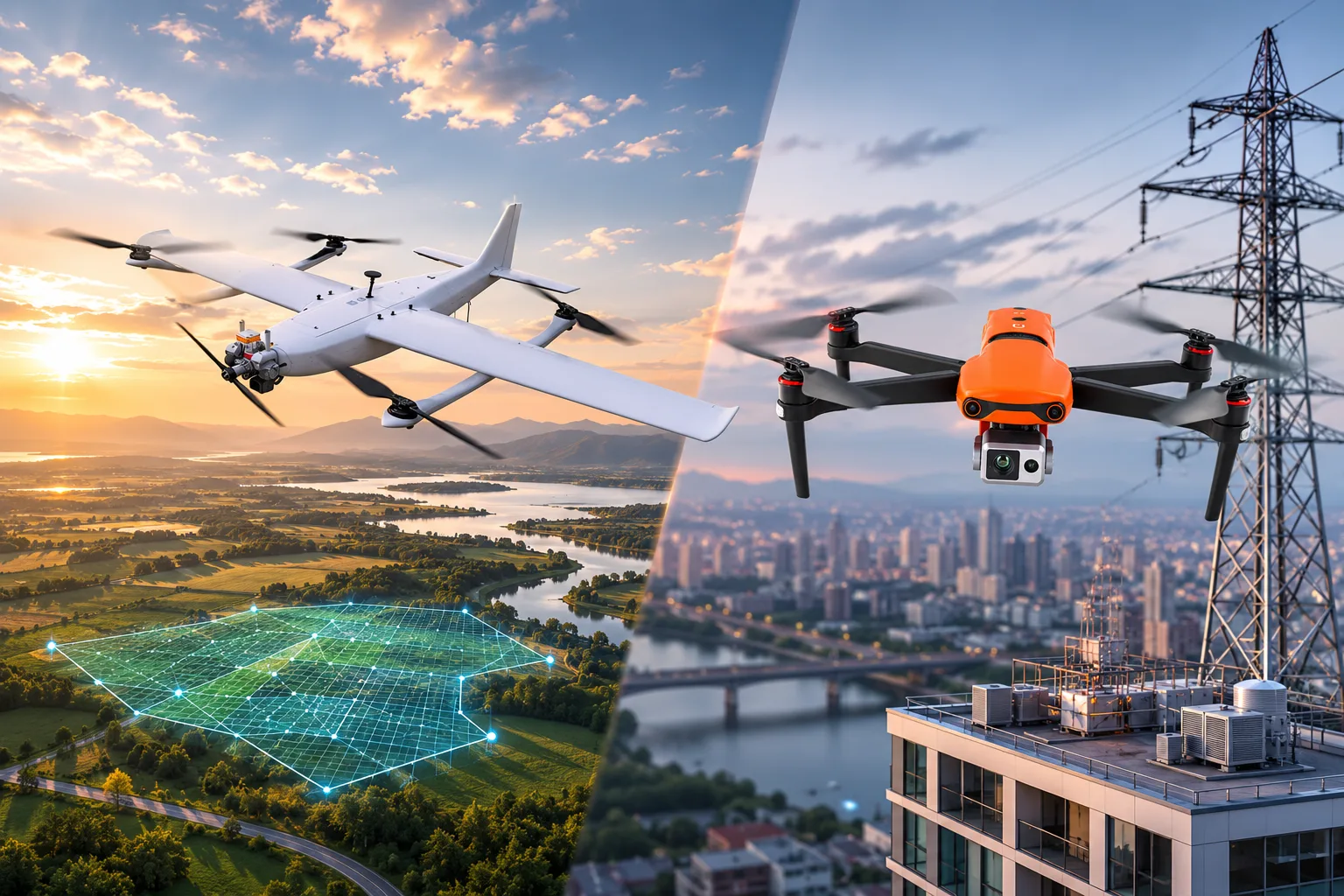 ✈️ VTOL или квадрокоптер 🚁: что выбрать для работы? 

Какой беспилотник лучше справится с вашей зад