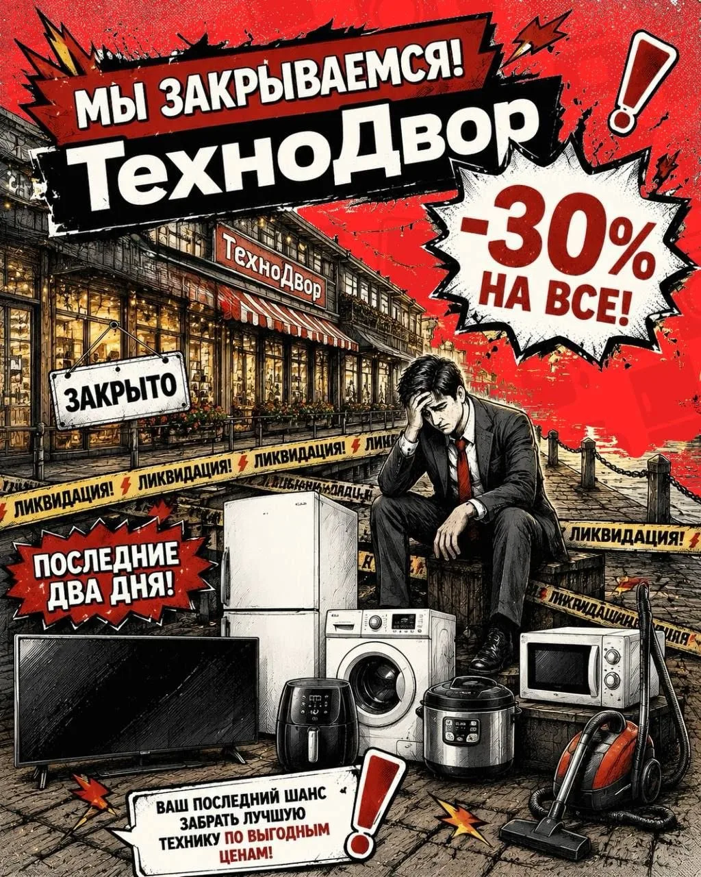 МЫ ЗАКРЫВАЕМ ТЕХНОДВОР‼️