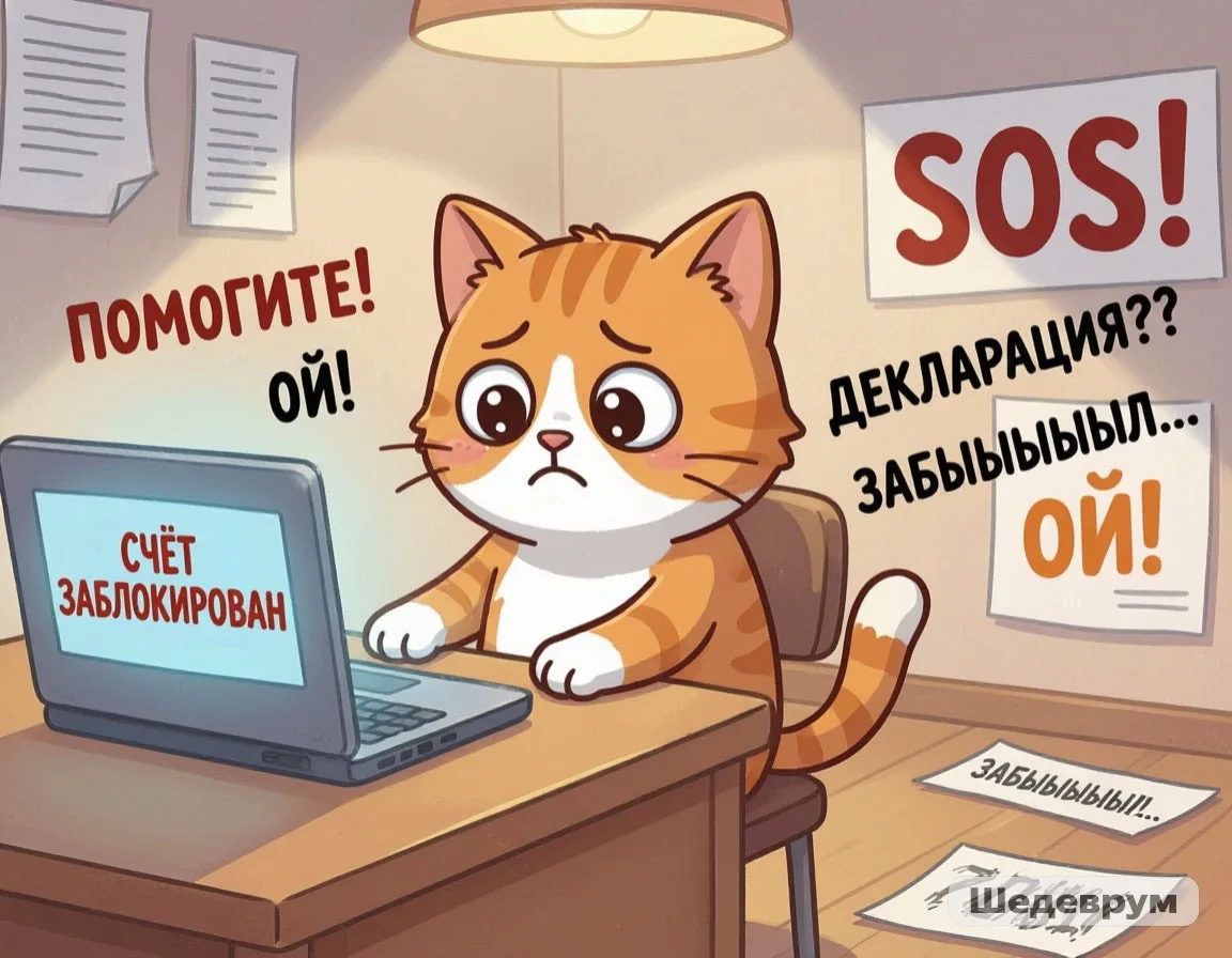 🚫 Блокировка счета. И кто виноват?