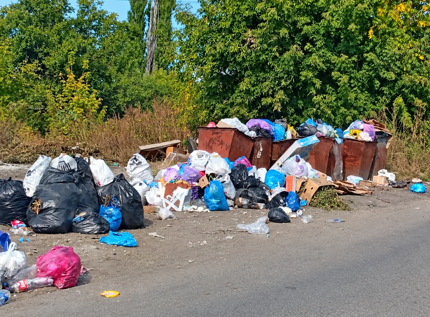 В Красной Звезде не вывозят мусор