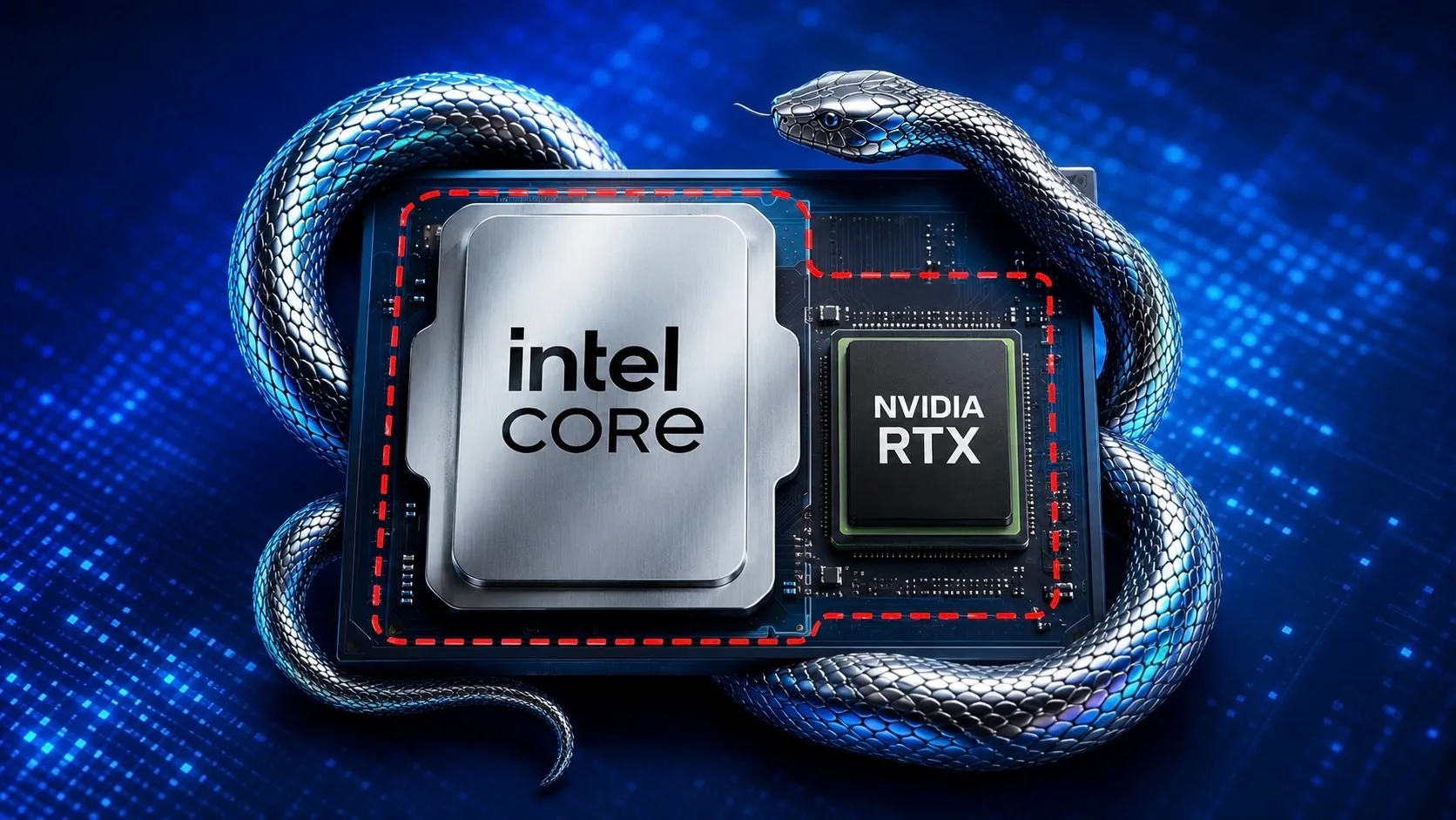 В 2028 году Intel выпустит процессор с графикой NVIDIA RTX