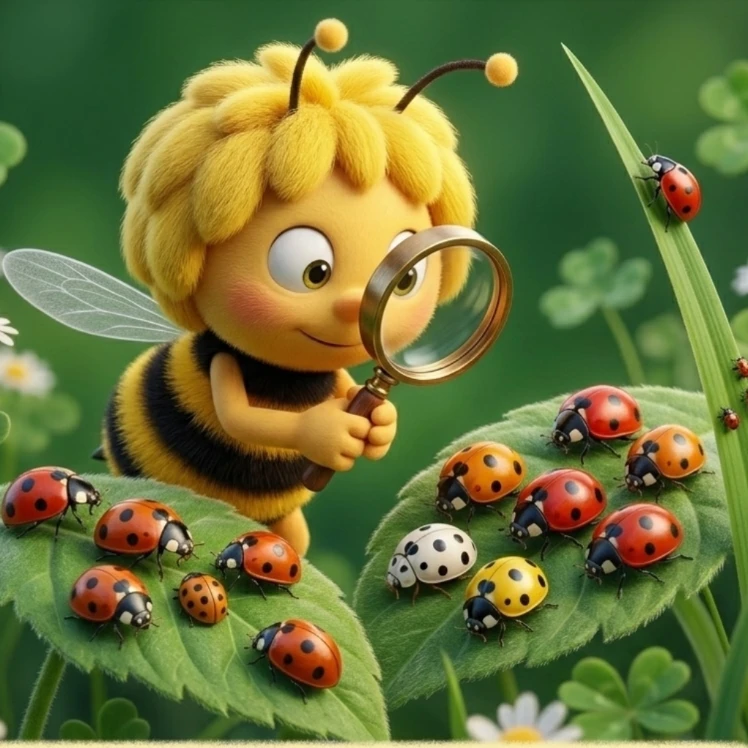Мы букашку посадим на ромашку! 🐞🌼
