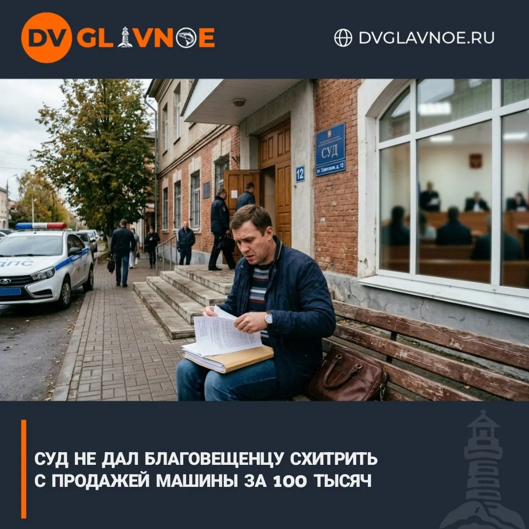 Благовещенец продал машину за бесценок, но суд взыскал полную стоимость