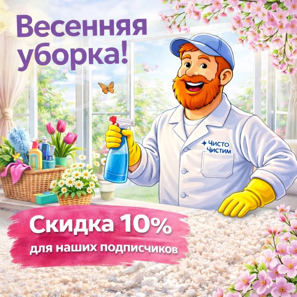 🌸 Весна — время обновления дома