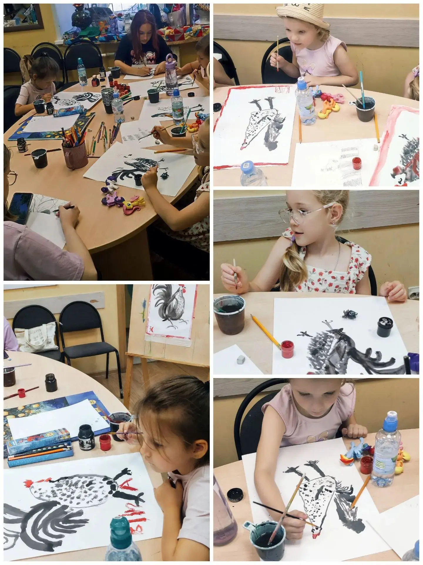Занятие кружка изобразительного искусства "Радуга 🌈🌈🌈 в СДК д. Новая. Руководитель З...