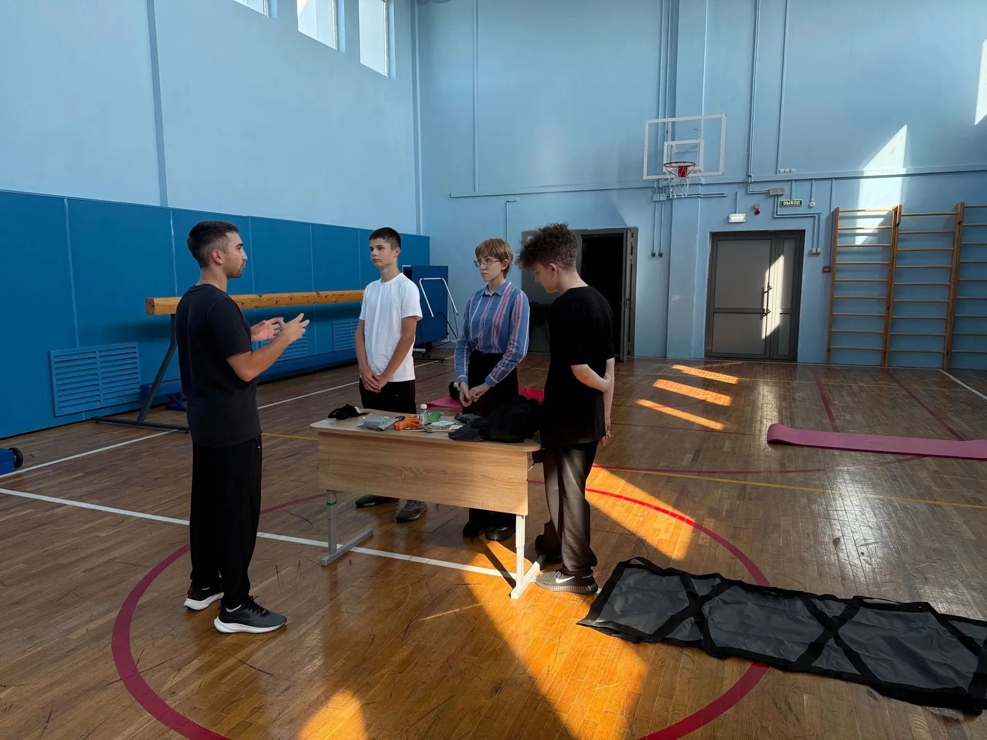 📢В 9 классе состоялось обучающее занятие в рамках Всероссийской акции «Знаю — помогаю»...