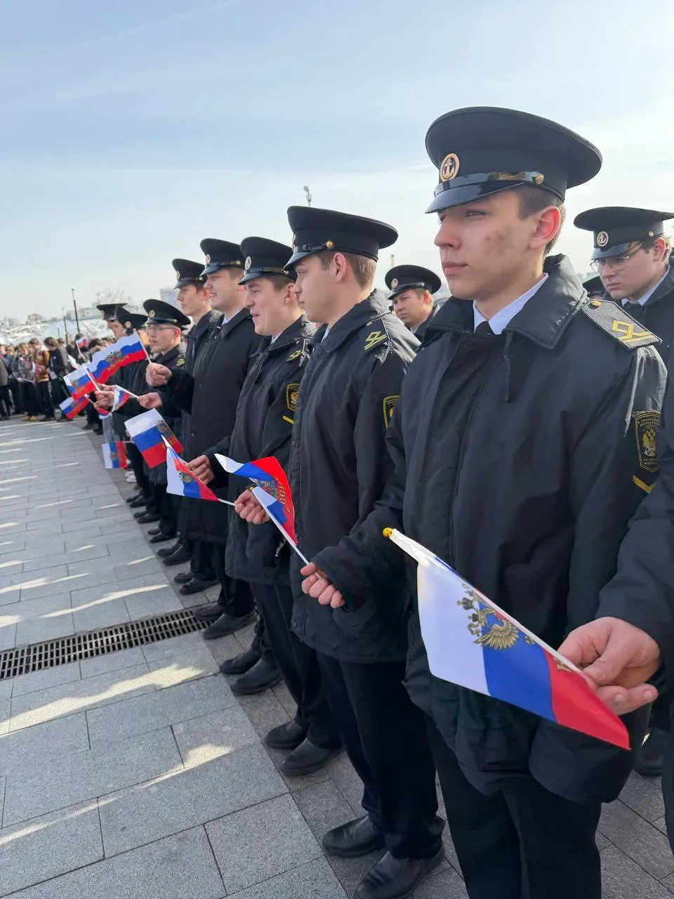 БУДУЩЕЕ РОССИЙСКОГО ФЛОТА В ЕДИНОМ СТРОЮ С КРЫМОМ  В честь 12-ой  годовщины воссоединения Крыма и Се