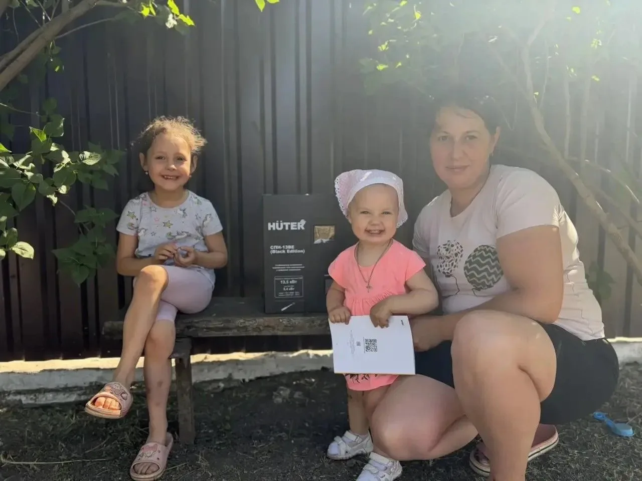 💡ДИО ЯНАО помог подопечной семье из Волновахи избежать перебоев с электричеством