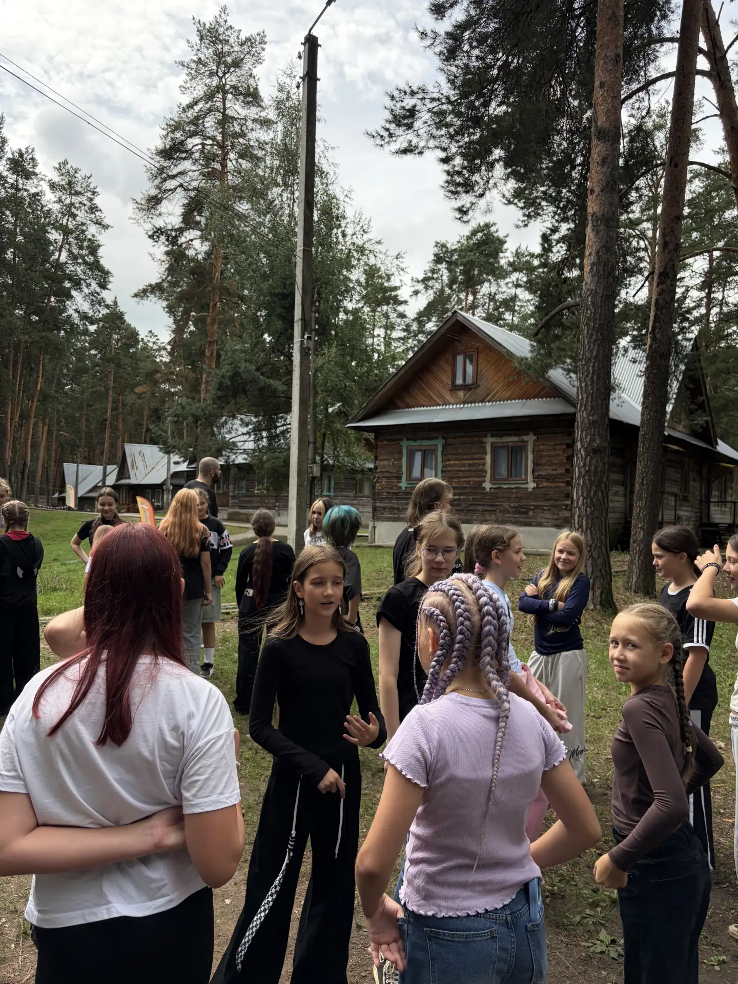 4 отряд играет в игры на знакомство🥰
