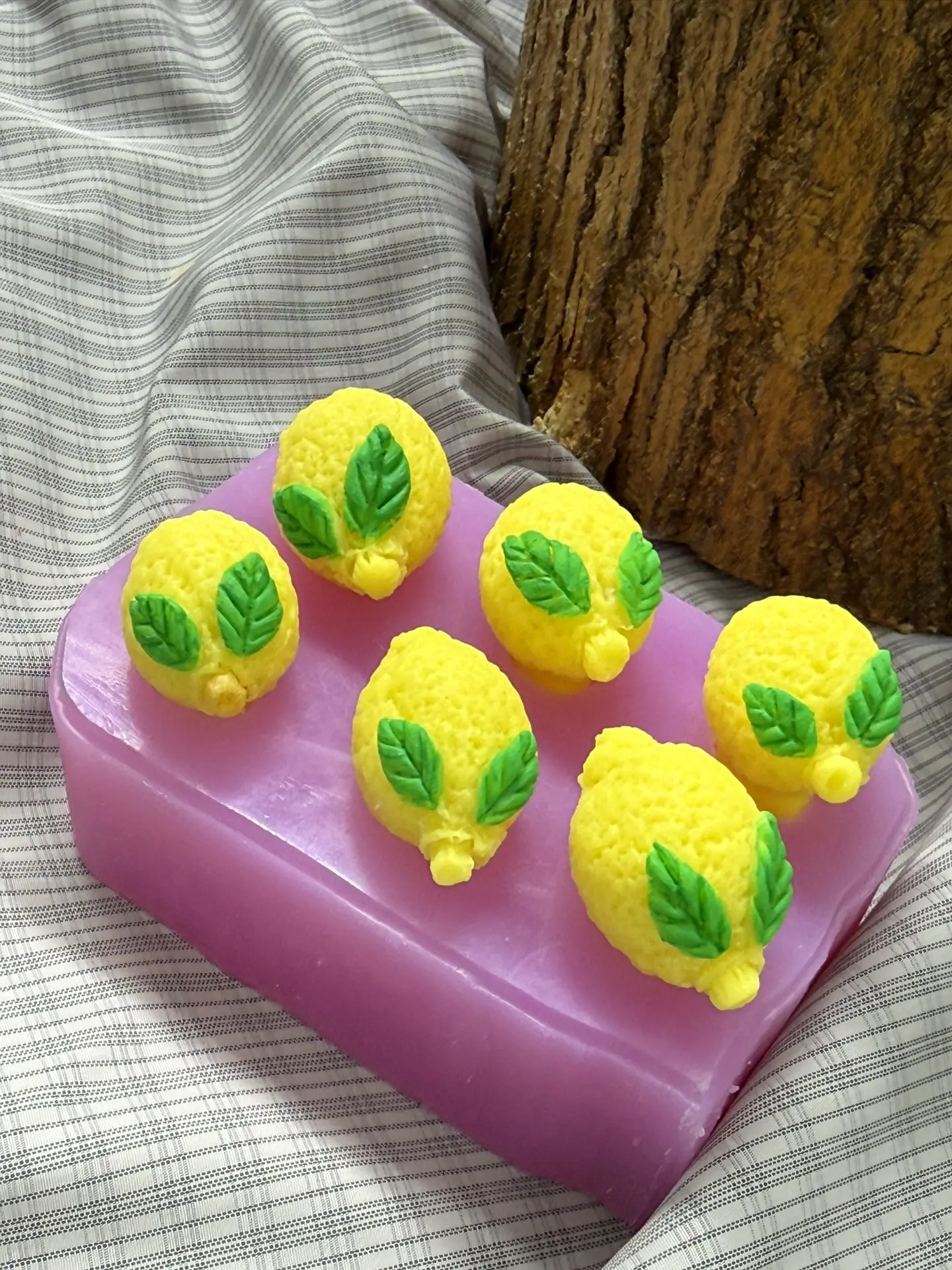 🍋 Встречайте цитрусовую новинку — молд «Лимончики»!