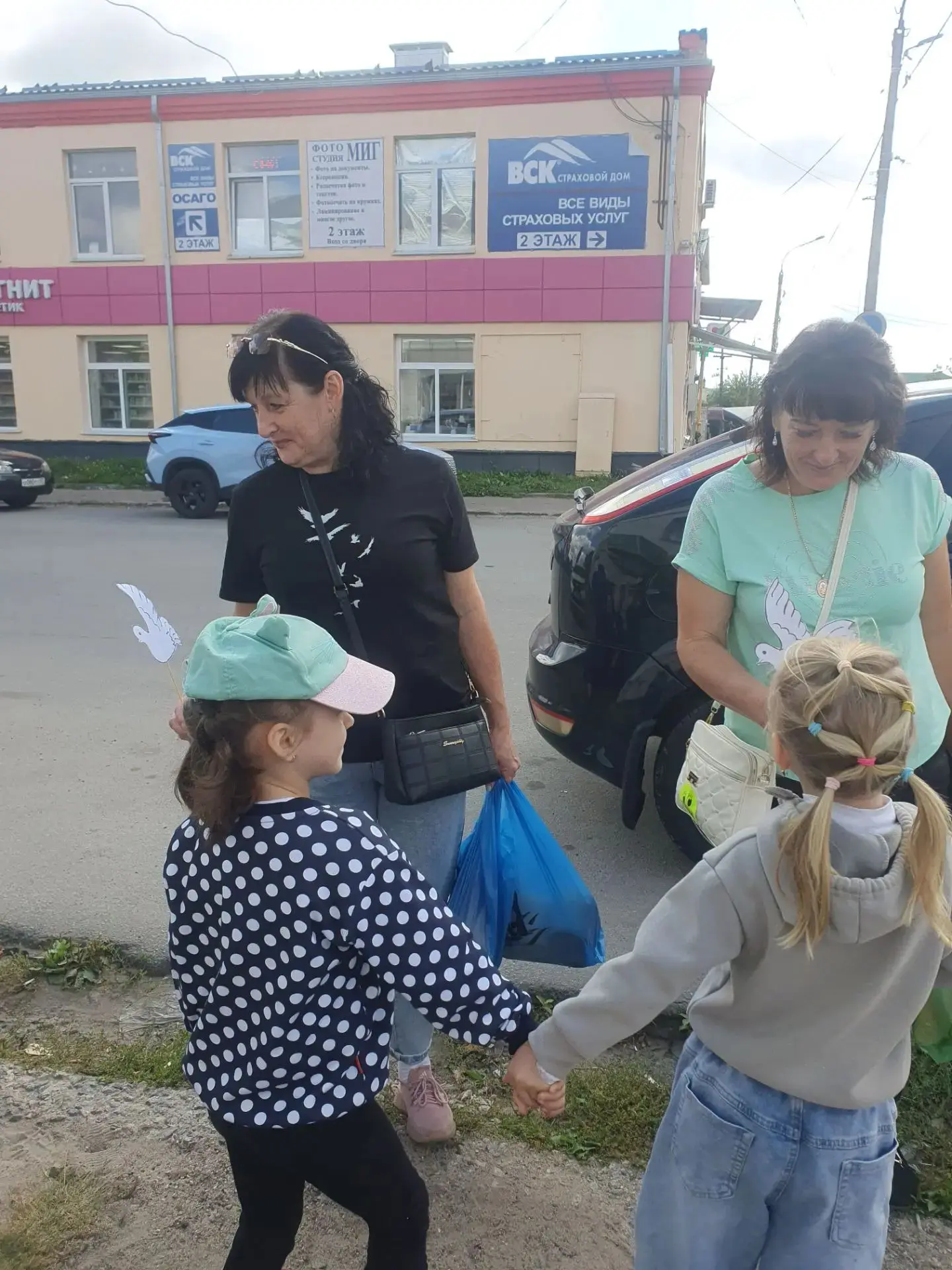 Мы за мир! В День солидарности в борьбе с терроризмом в нашем саду прошла акция «Голубь...