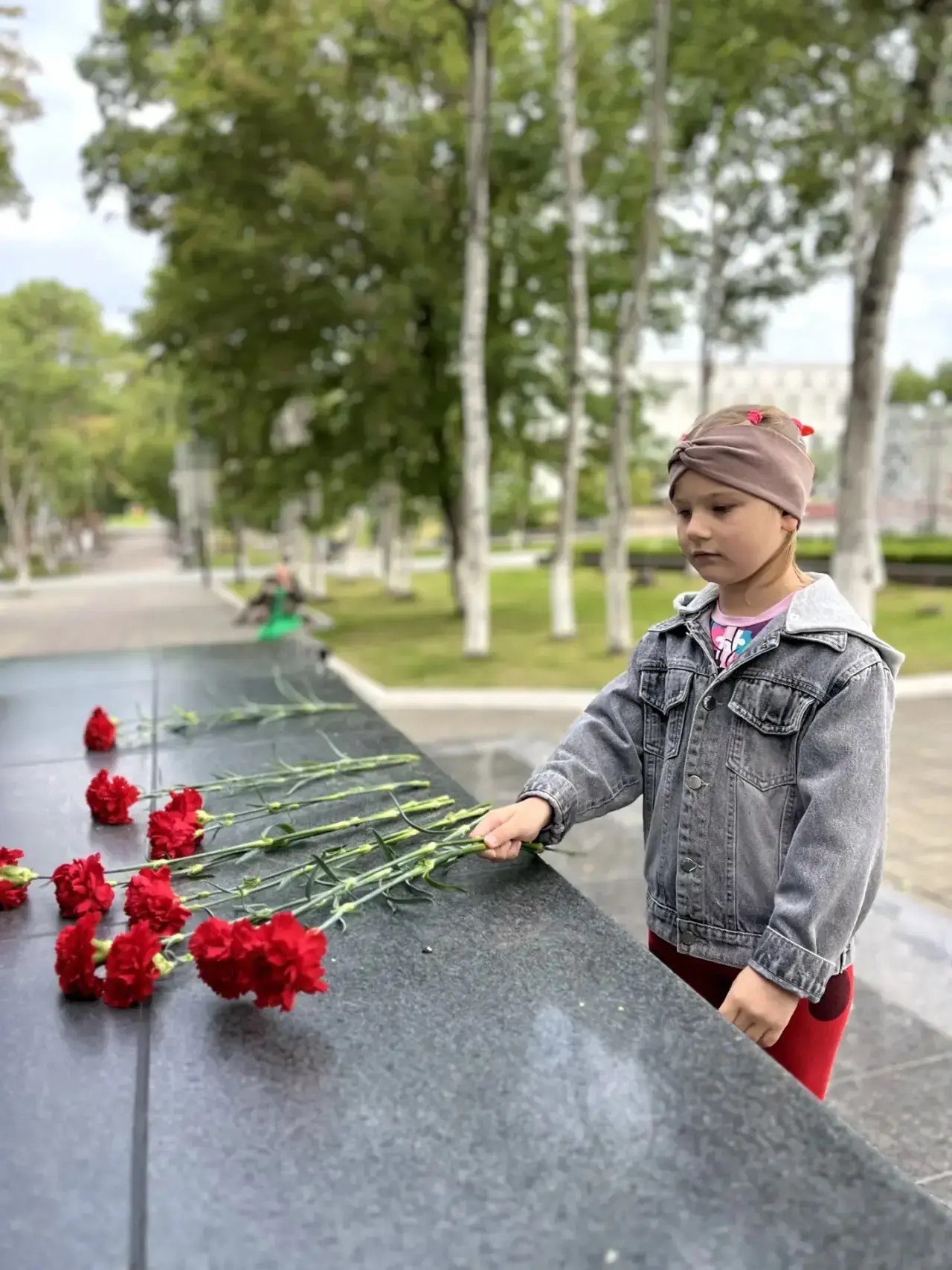 Сегодня наши ребята из подготовительной группы стали участниками очень важного  события🌹