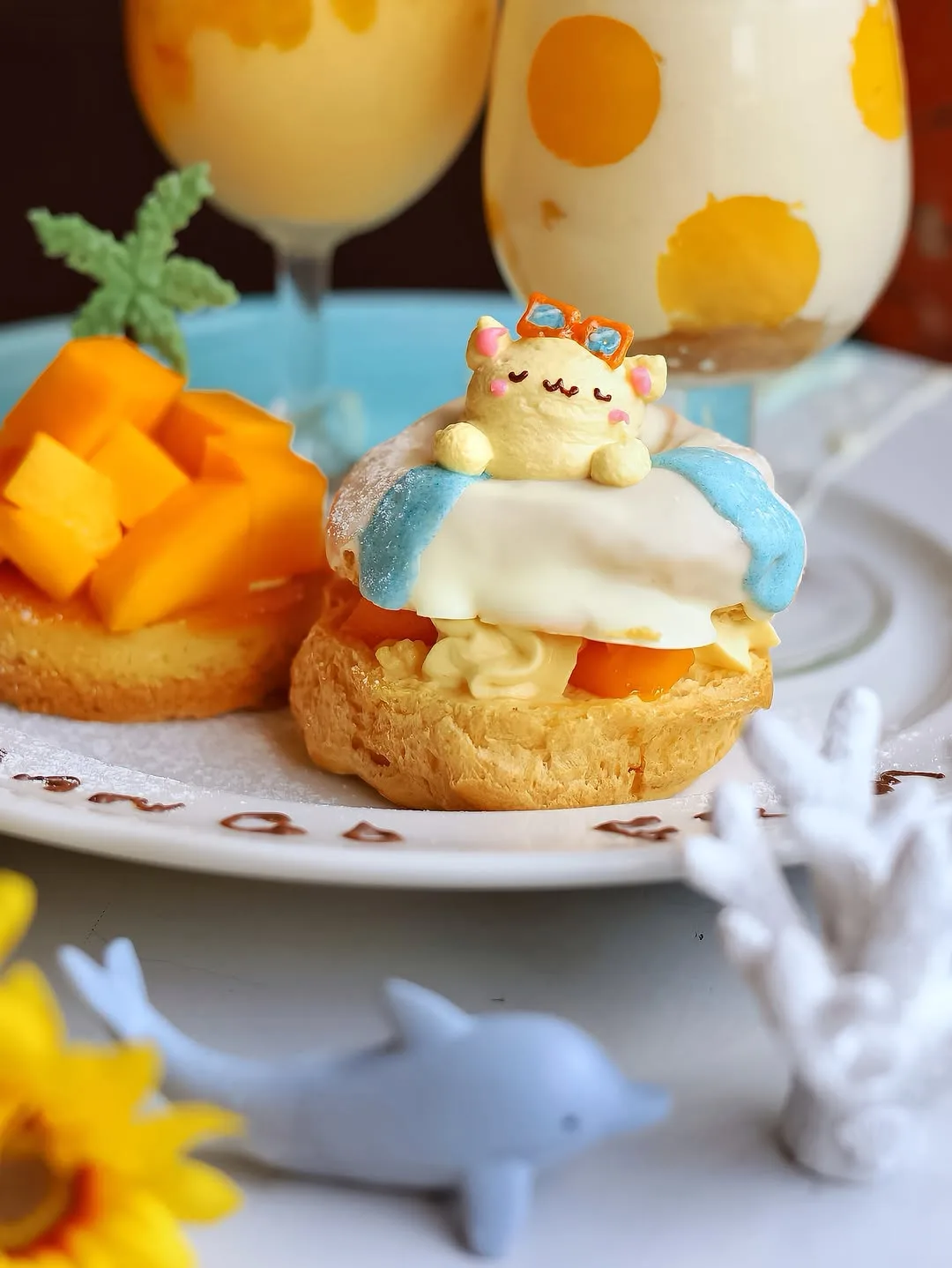 Милые пирожные 🍰❤️