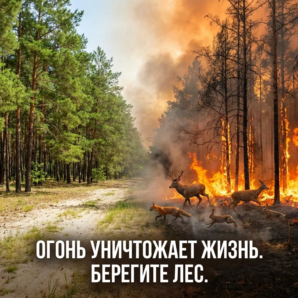 ‼Противопожарная кампания «ОСТАНОВИ ОГОНЬ!» напоминает о важности соблюдения пожарной б...