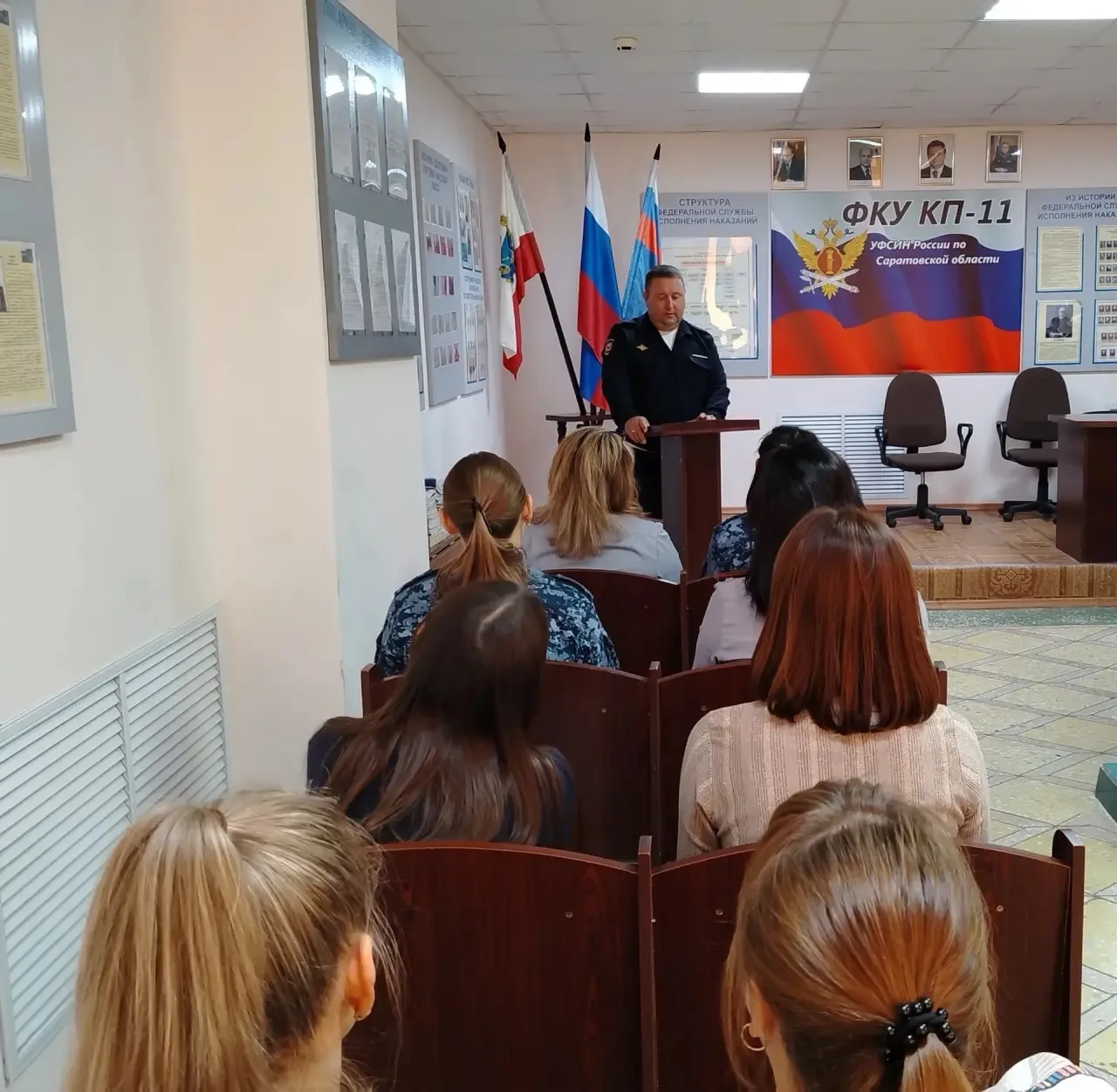 В учреждениях УФСИН России по Саратовской области прошли просветительские встречи с сот...