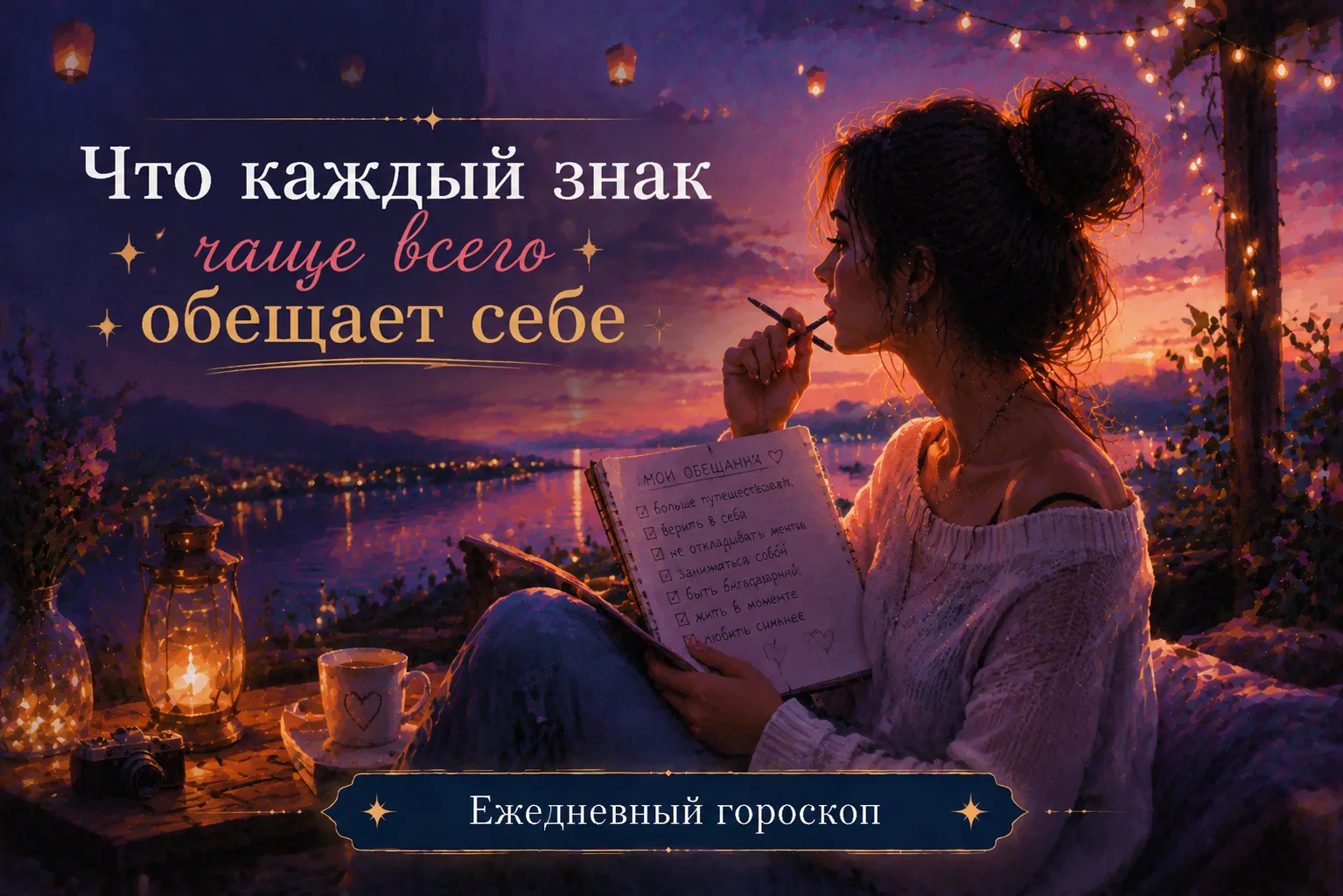 ✨ Что каждый знак зодиака чаще всего обещает себе