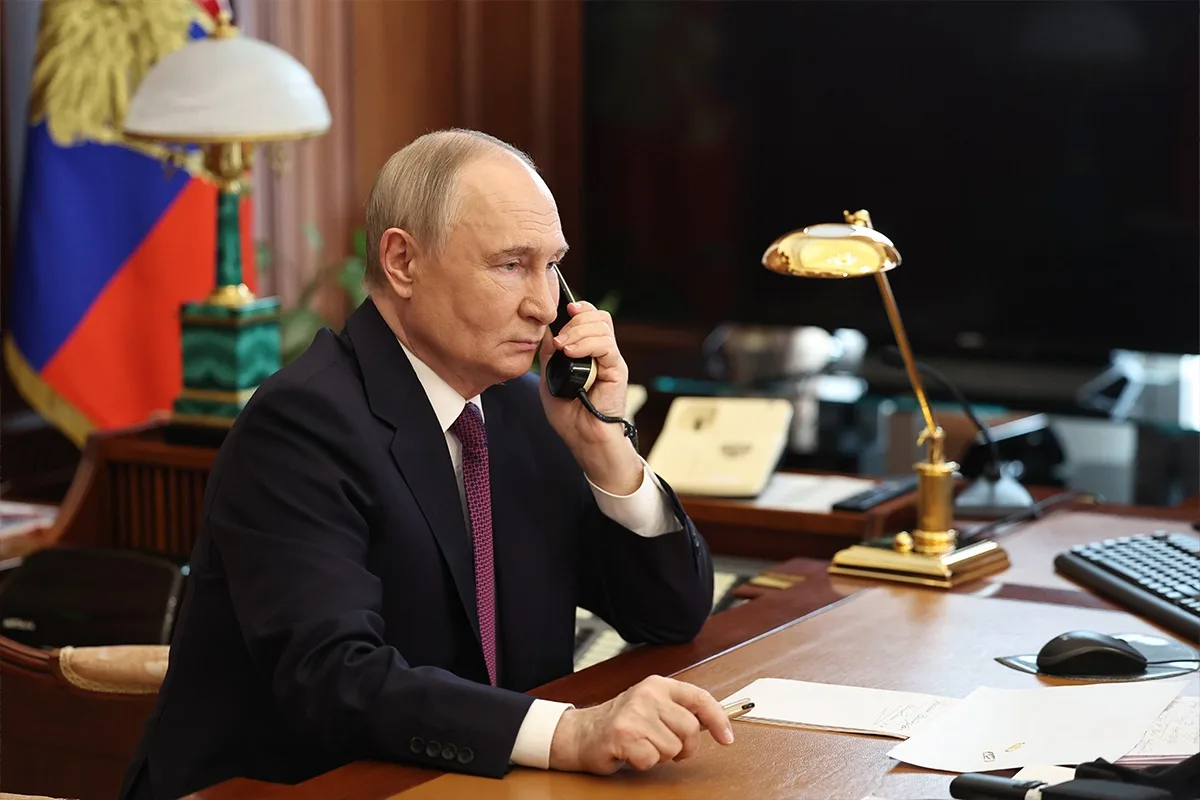 ❗️Владимир Путин и Дональд Трамп провели телефонный разговор, сообщил помощник президен...