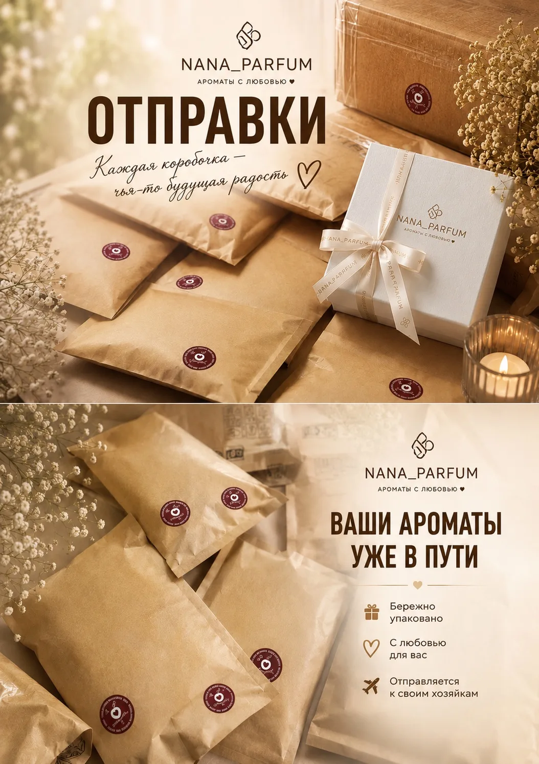 Друзья, всем привет.

Очередные отправочки, много. Done ✅

Кажется, я пахну сразу всем парфюмерным ш