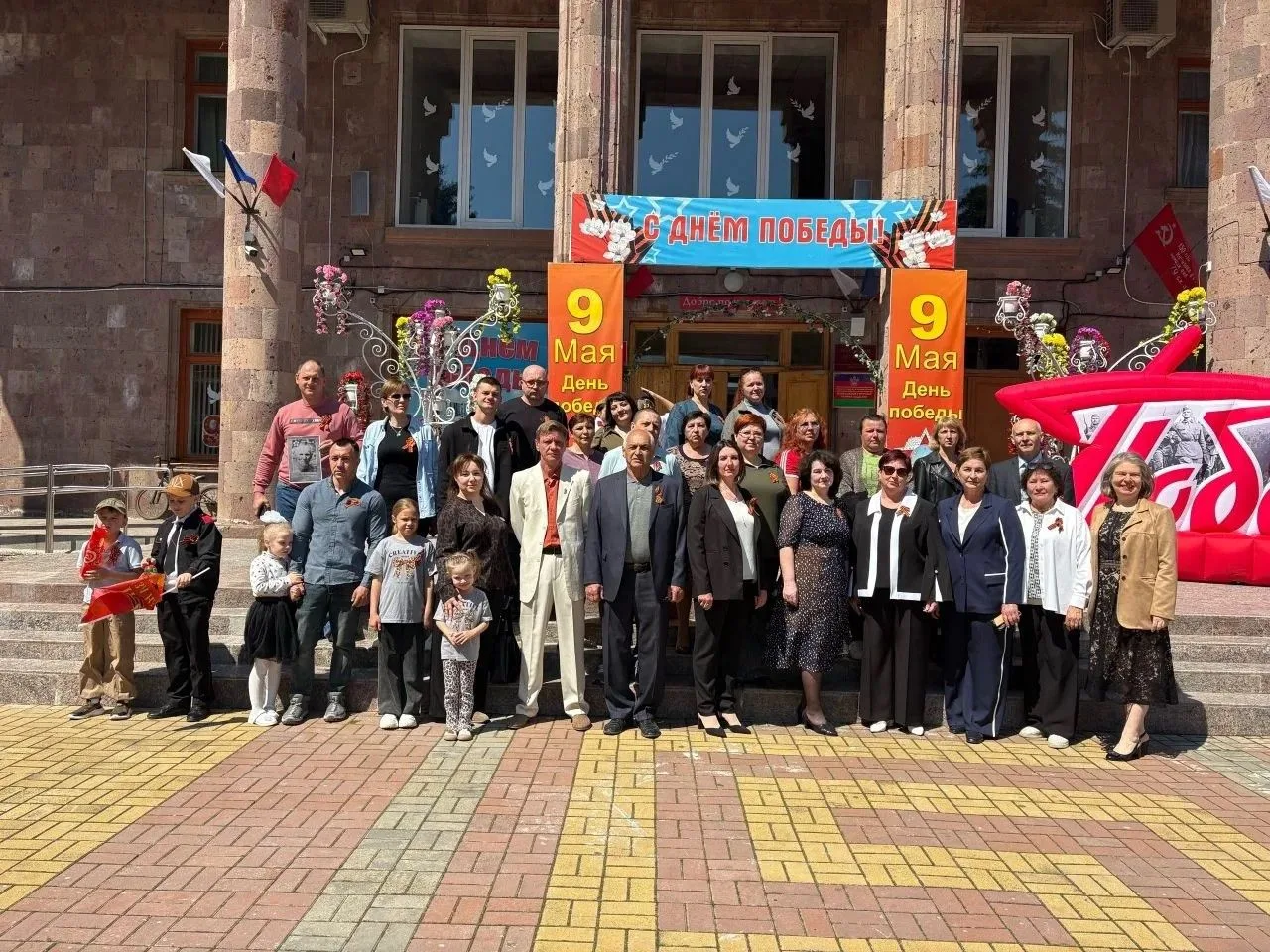 💪Коллектив техникума принял участие в митинге, посвященном 81-й годовщине Великой Побе...