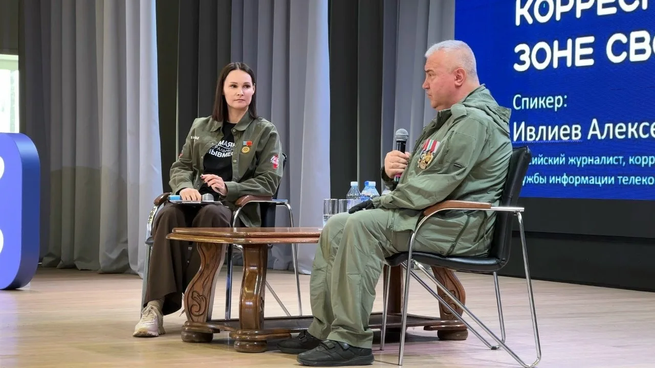 Служить правде и Отечеству: В Алтайском крае состоялась встреча с военным корреспондент...