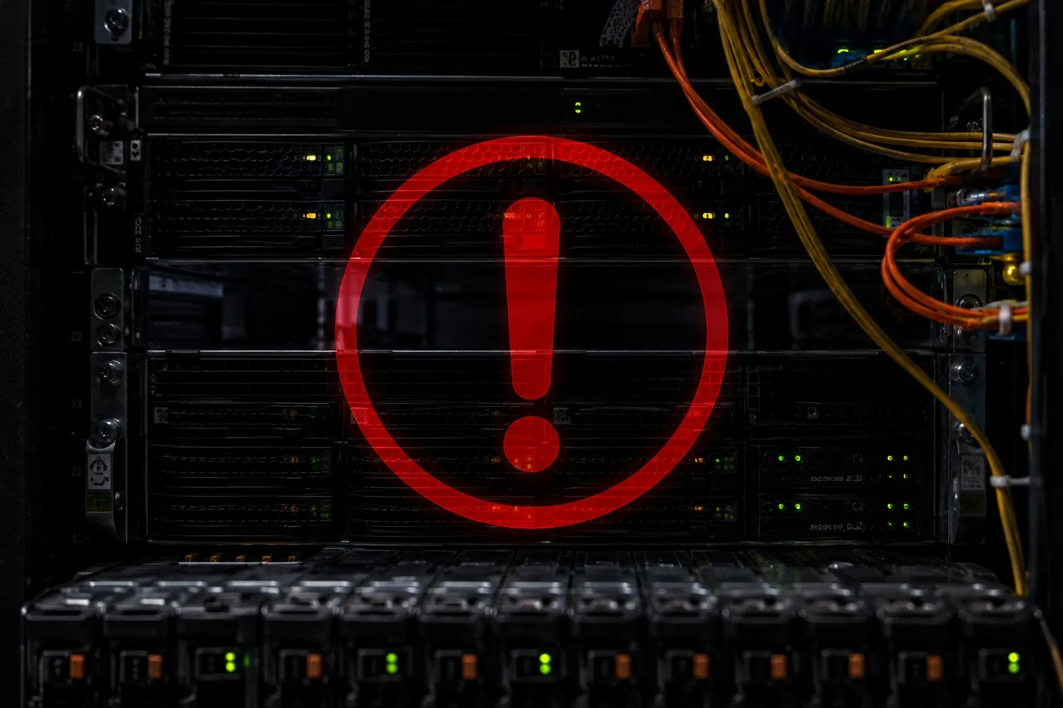 Нам нужно выполнить работы, которые потребуют перезагрузки оборудования. Это быстро, но...