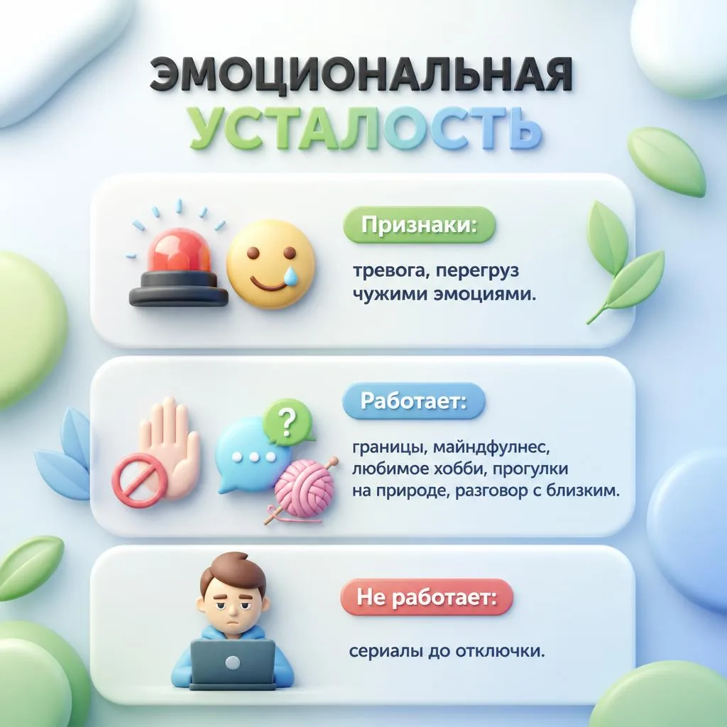 День 2. Эмоциональная усталость