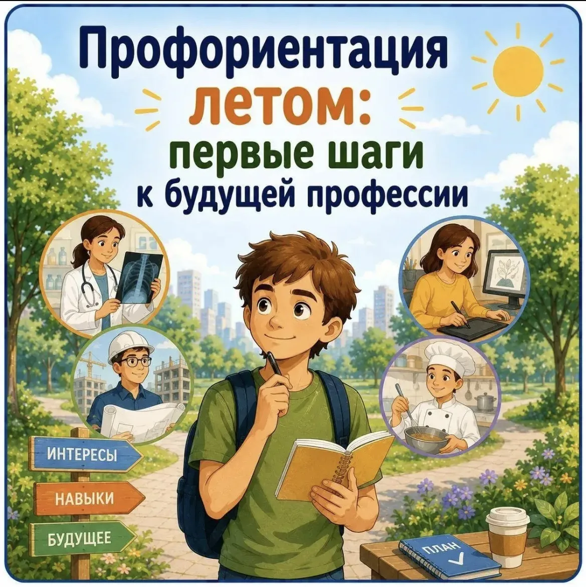 Лето — время примерить профессию: с чего начать?

Когда нет уроков и домашних заданий, самое время у