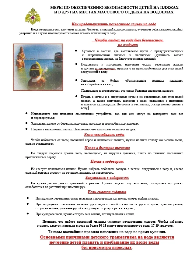 🌊 Безопасность на воде — прежде всего! 🌊