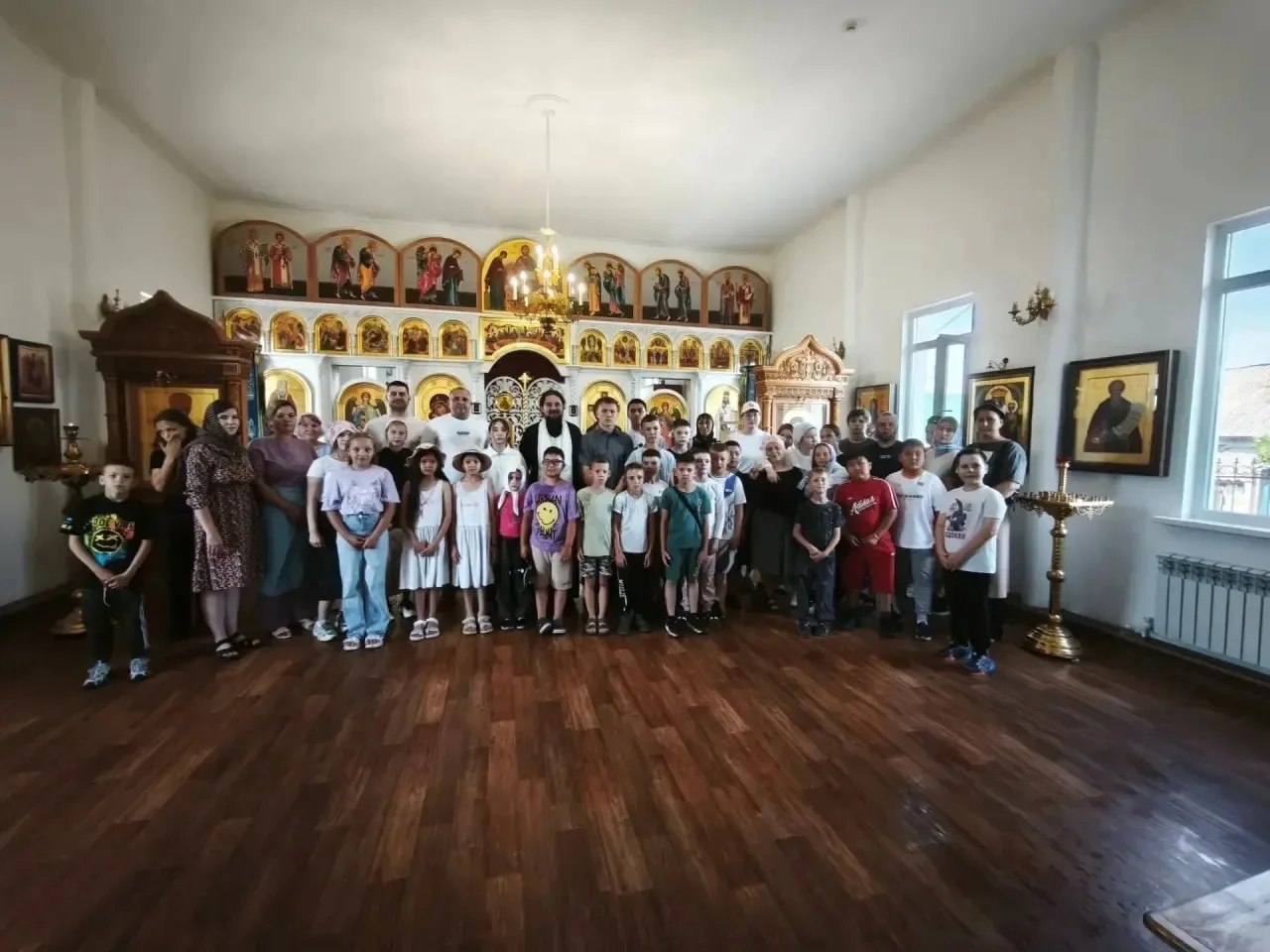 Воспитанники 👨‍🎓 секции дзюдо 🥋 Сотниково вместе с родителями  в рамках 
духовно-нравственного во