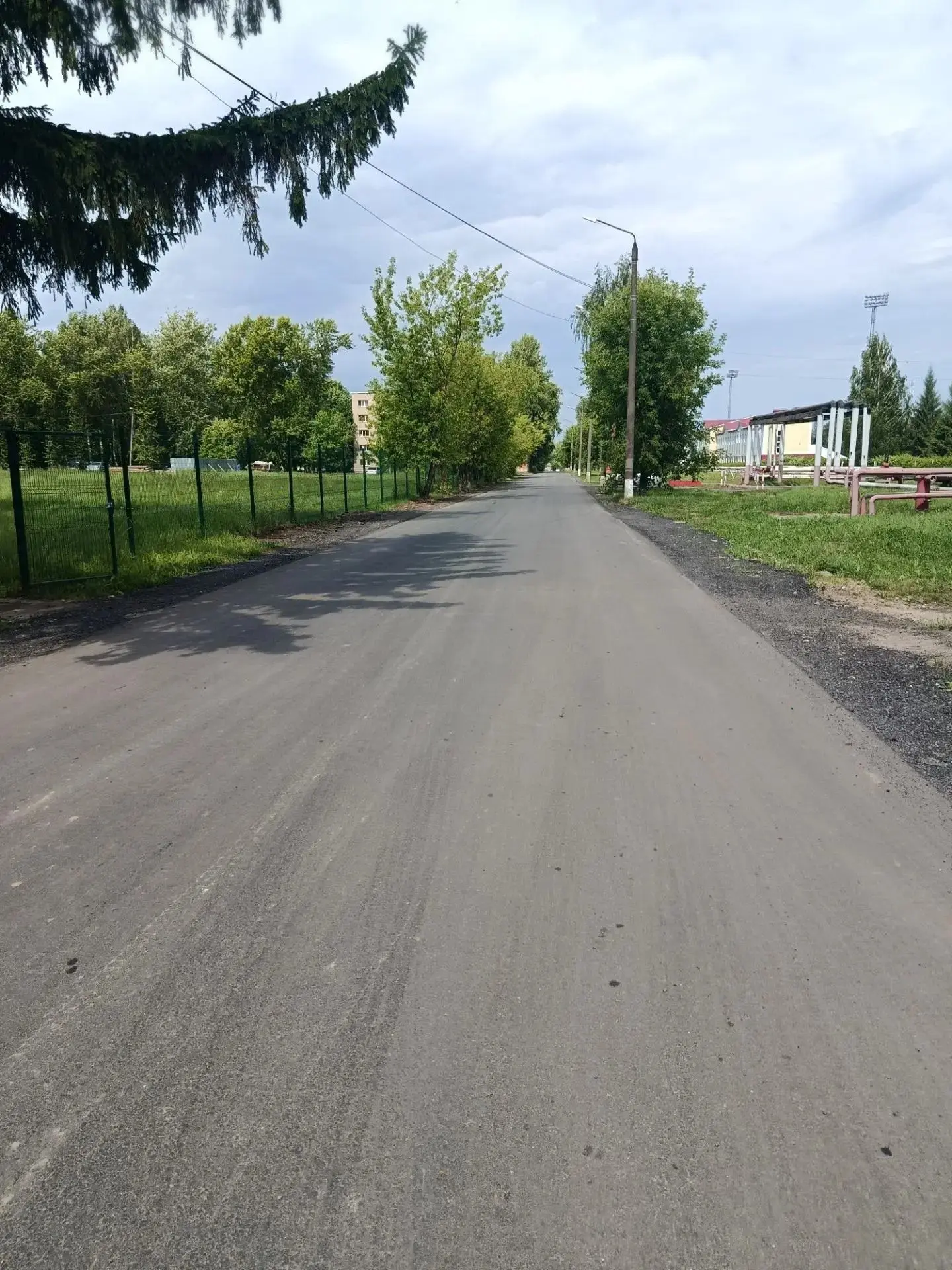 В п. Караваево в рамках национального проекта «Инфраструктура для жизни» завершён ремонт автомобильн