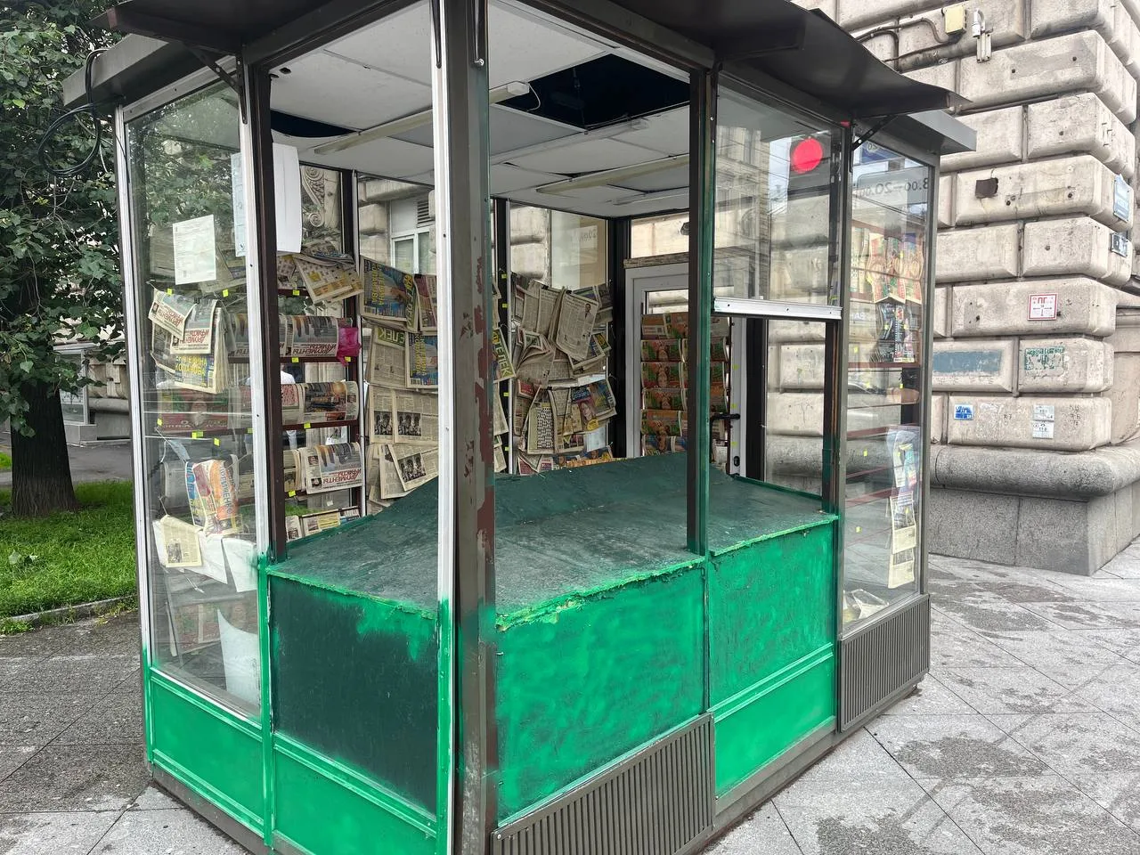 В Санкт-Петербурге нашли противоположность московским медиакиоскам. ТГ-канал «Алло, ред...