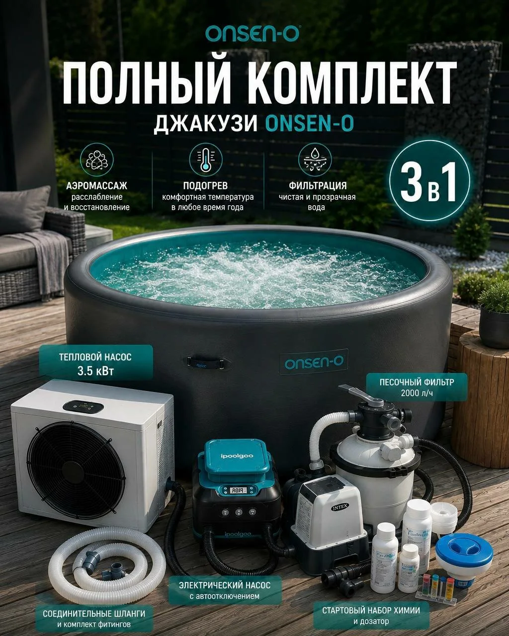Премиальные бассейны для дома и дачи