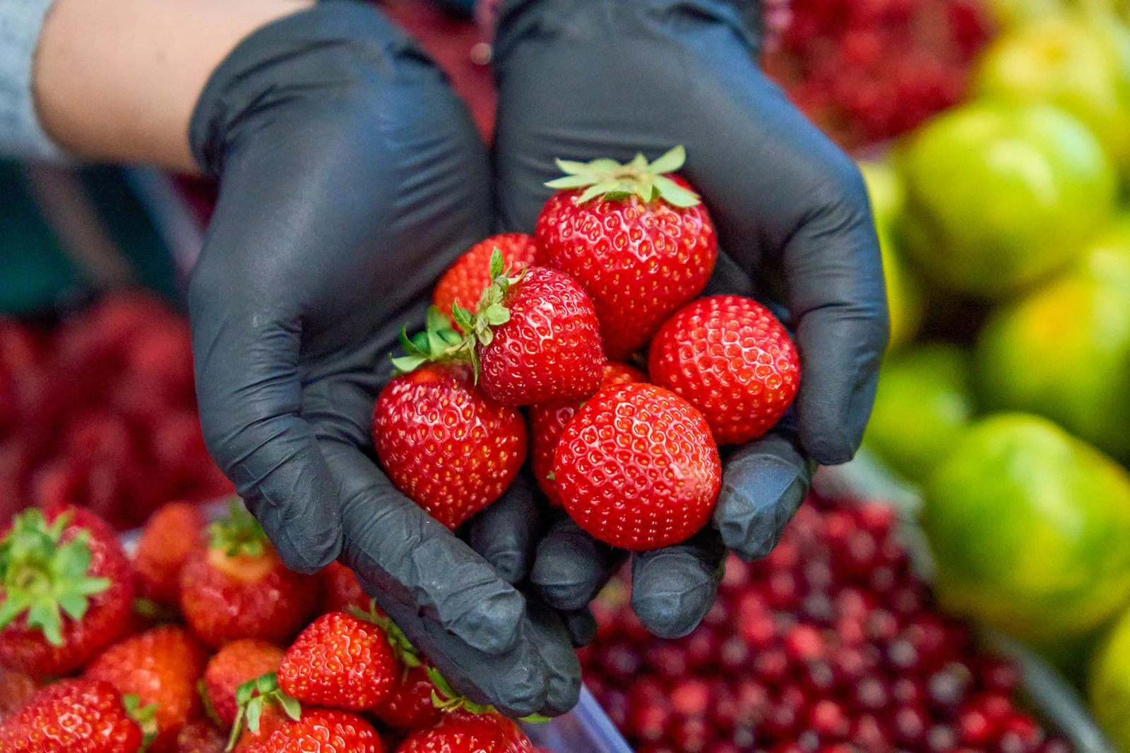 🍓 Клубнику и малину можно найти на московских ярмарках и осенью. Фермеры привозят ремо...