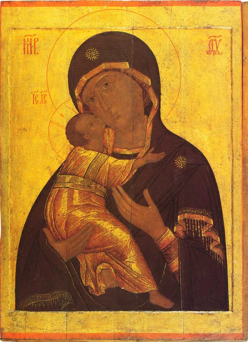 🔸️ Богоматерь Владимирская.

Михайлов Иван.
1697 г.
Дерево, паволока, левкас, темпера
101 × 73 см
П