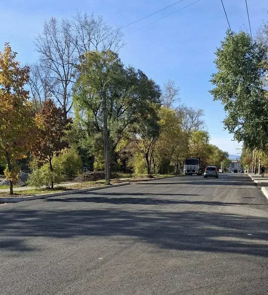 Основной путь на Калараша в асфальте.