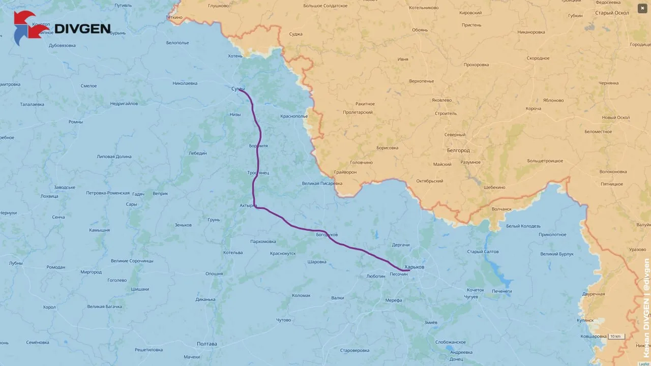 Изображение 1 к публикации «DIVGEN 🚩Карта СВО»
