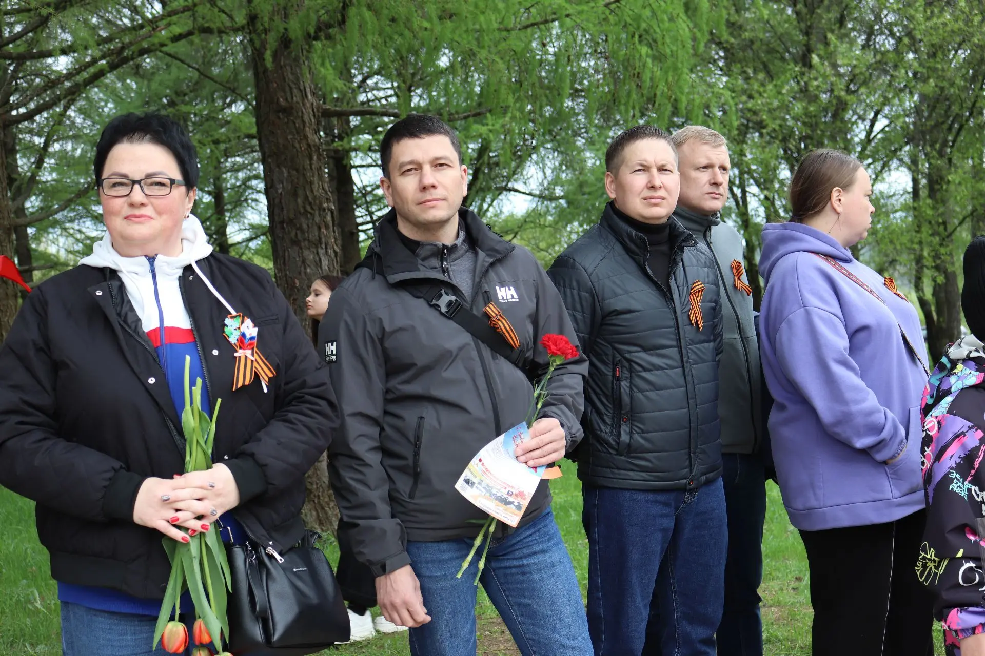 🎖🎗️🌟9 Мая Пущино наполнился особым торжественным настроением: жители собрались, чтобы отметить 81‑ю 