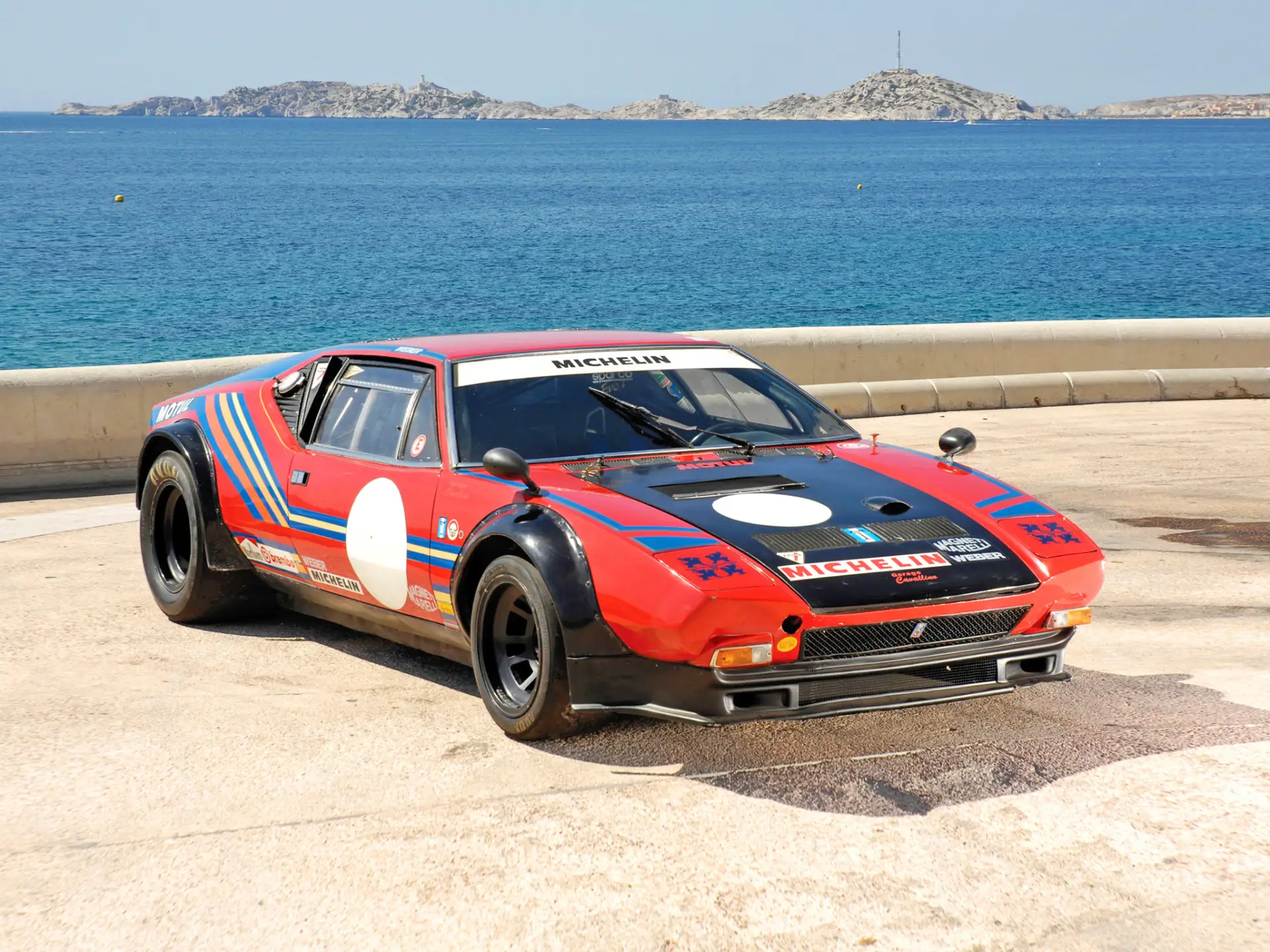 Великолепная боевая классики - культовый "De Tomaso Pantera" в гоночном исполнении "Gr....