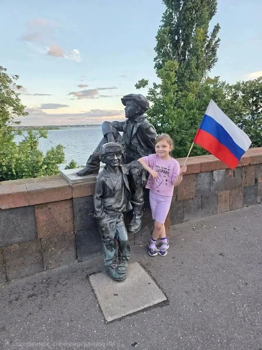 Ребята МАДОУ "Детский сад №2 "Песенка" приняли участие в фотоконкурсе  "Белый, синий,кр...
