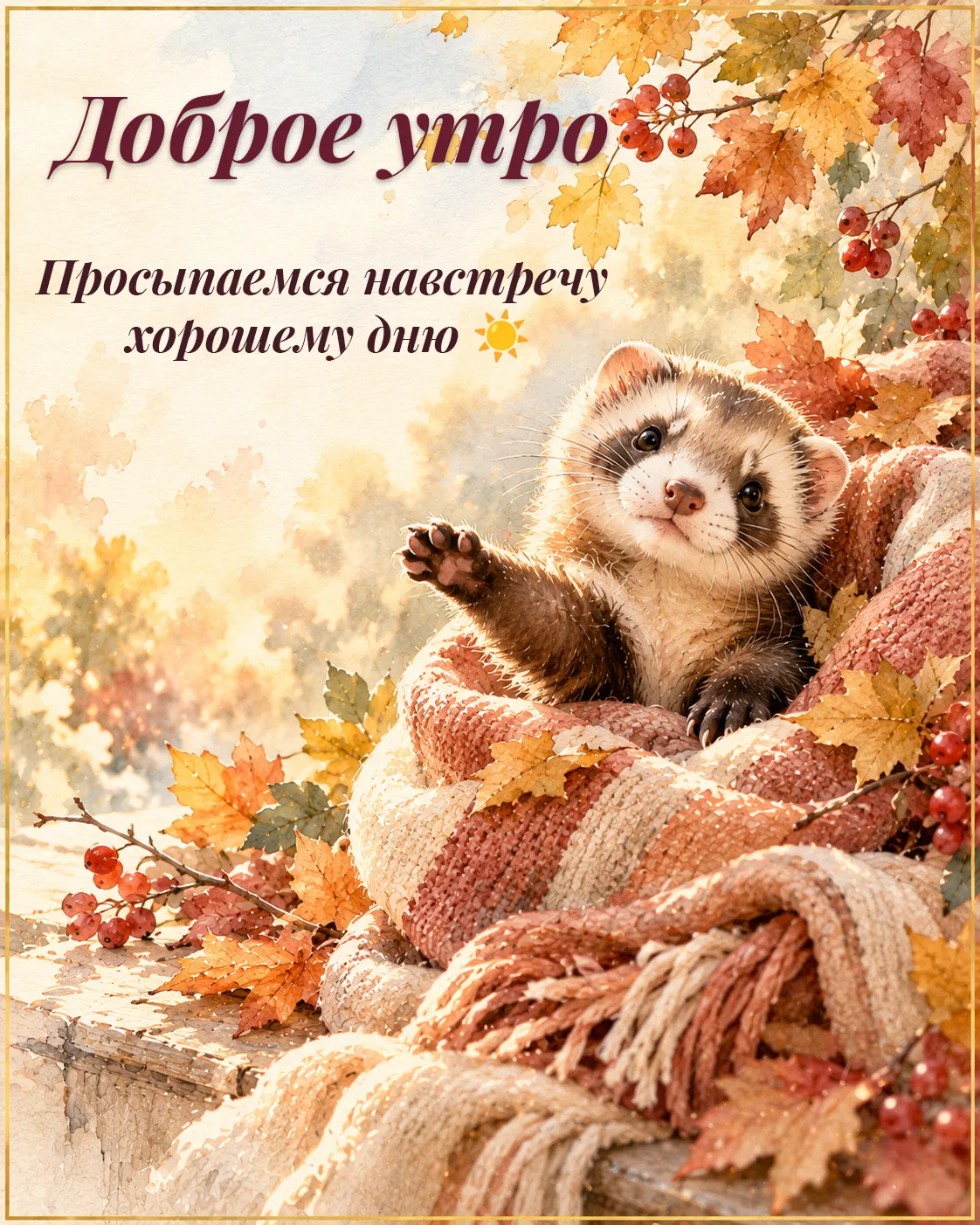 Доброе утро! ☀️