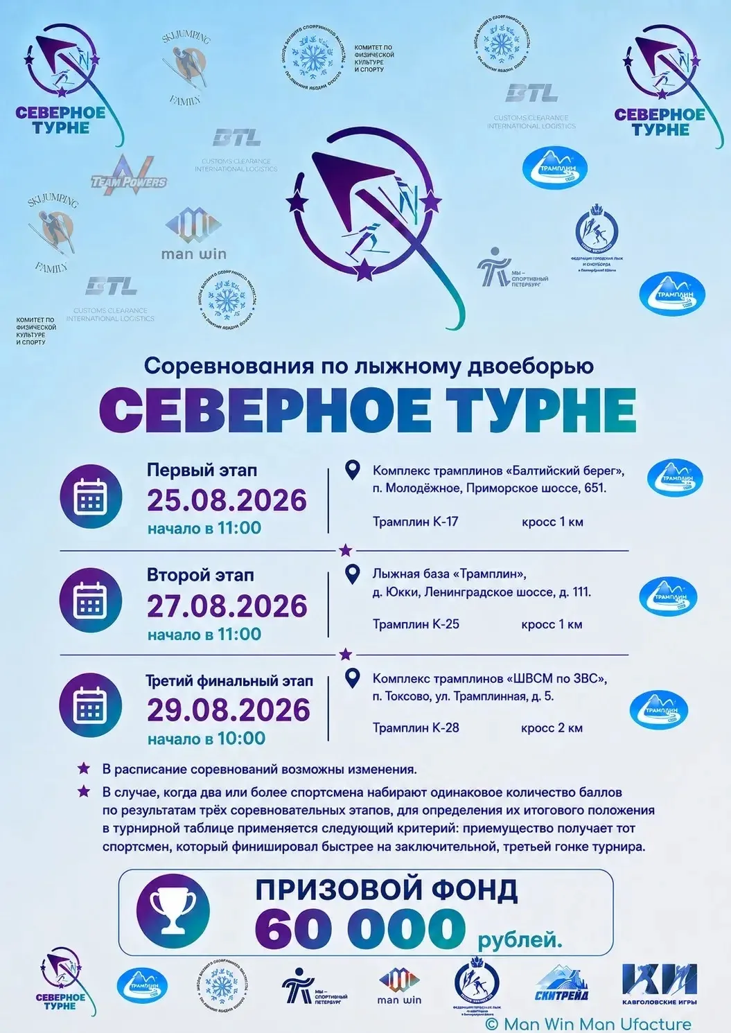 🏆 «Северное турне» — время нового старта!