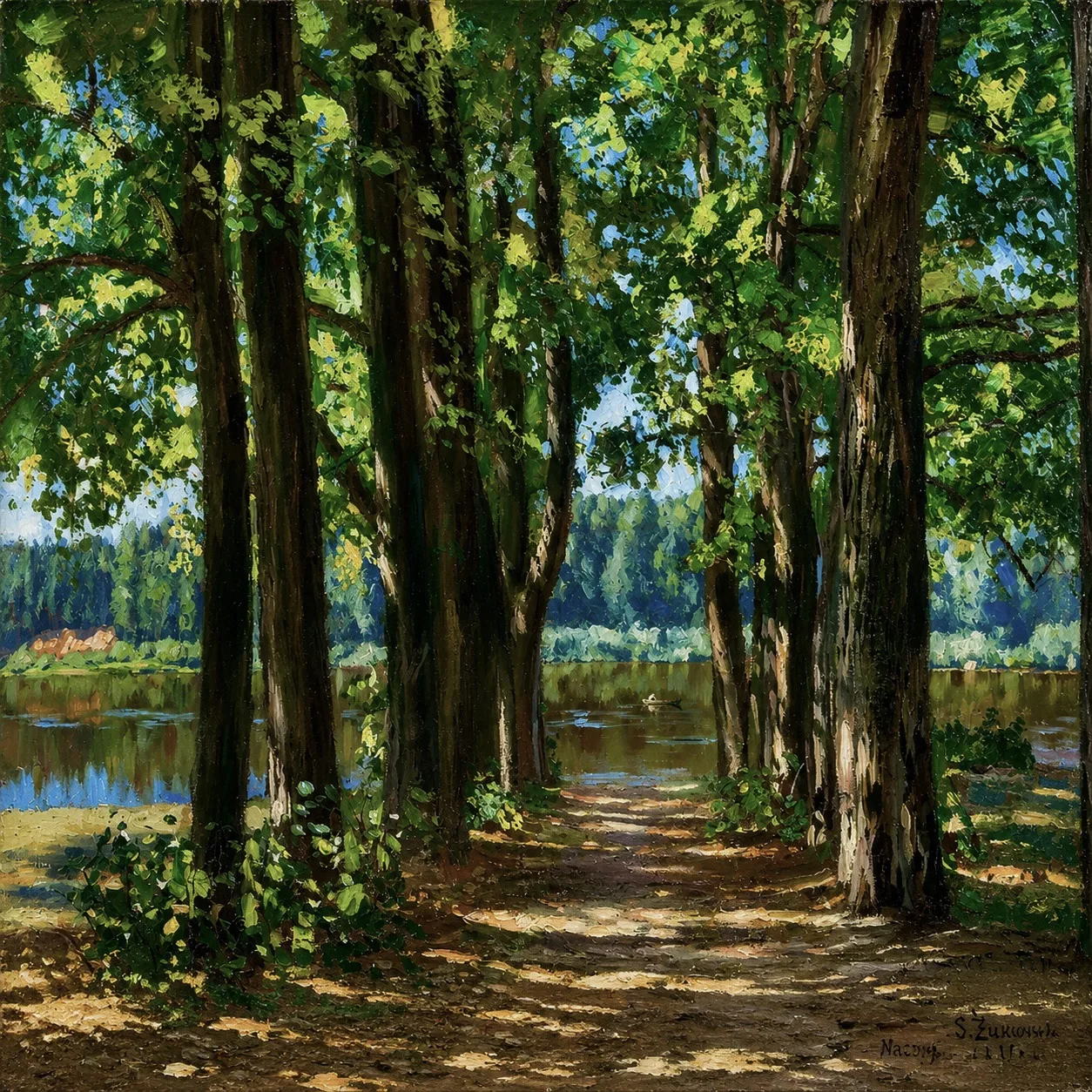 Станислав Жуковский «Липовая аллея» 1931 г.

🌻Льняной Холст