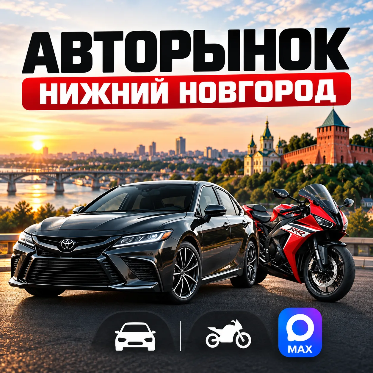 Авторынок Нижний Новгород теперь в MAX!