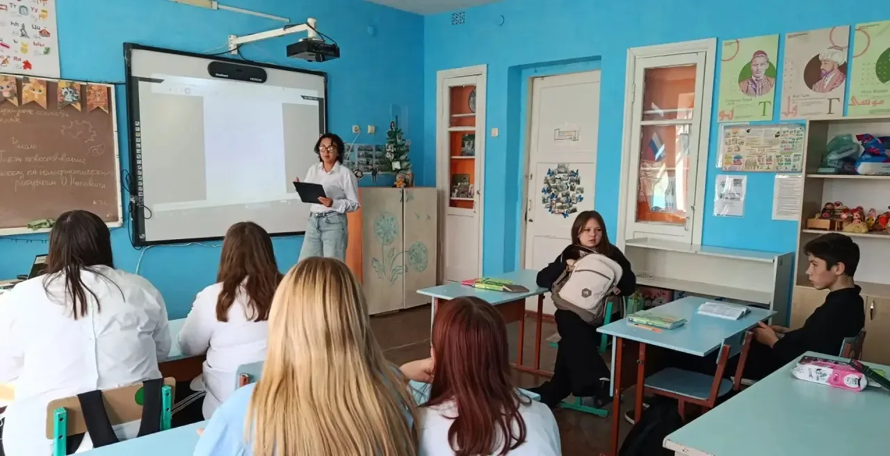 💥В ритме музыки: в Камаевской школе отметили Международный день музыки